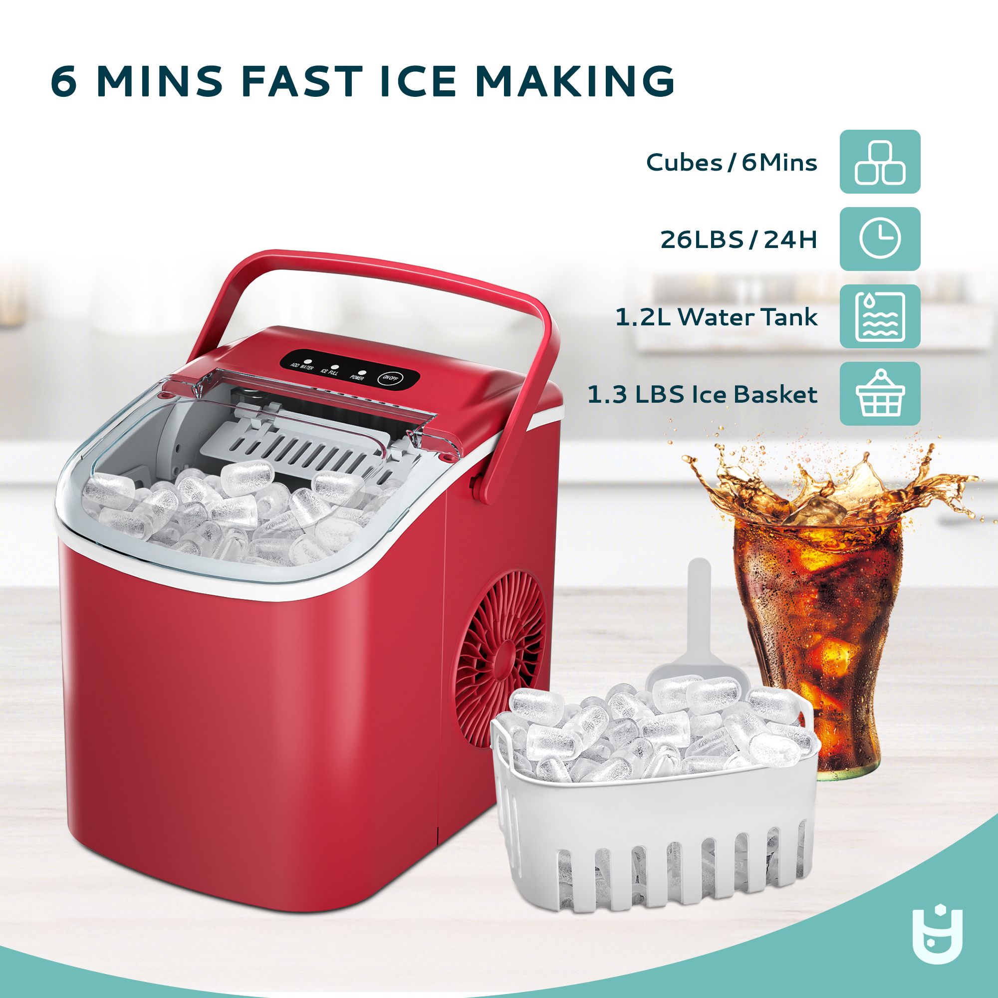 Euhomy IM-06A Ice-Makers - View #2