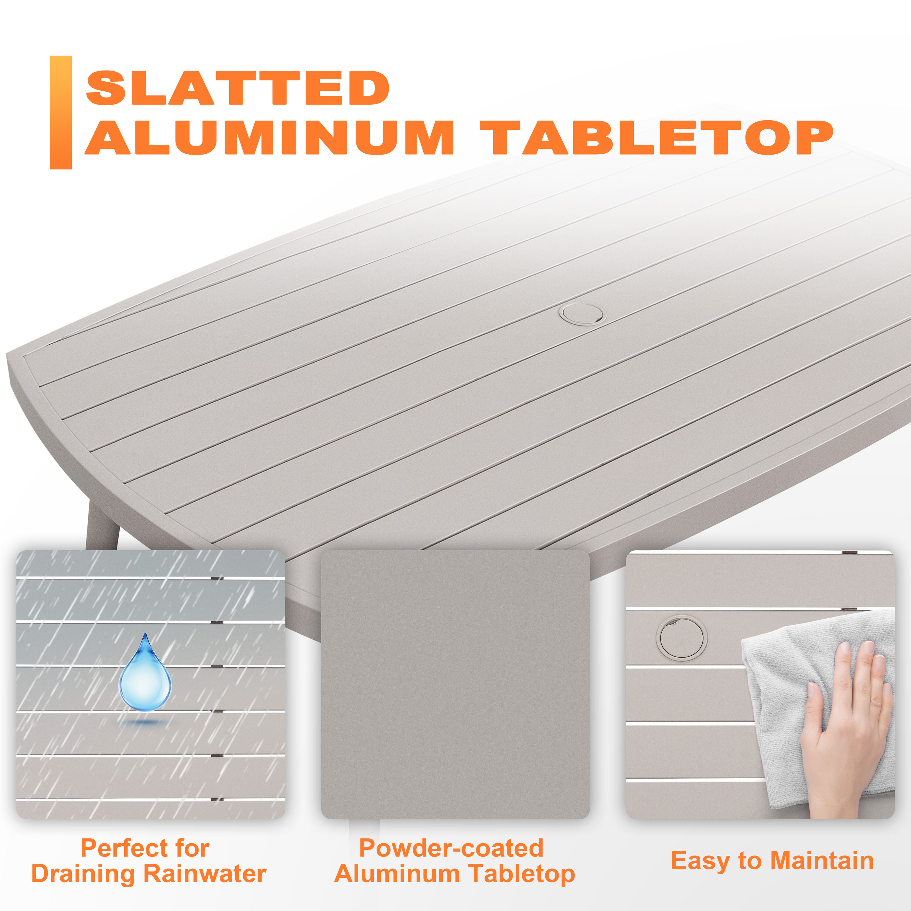 Nuu Garden TA109-KF Patio-Tables - View #4