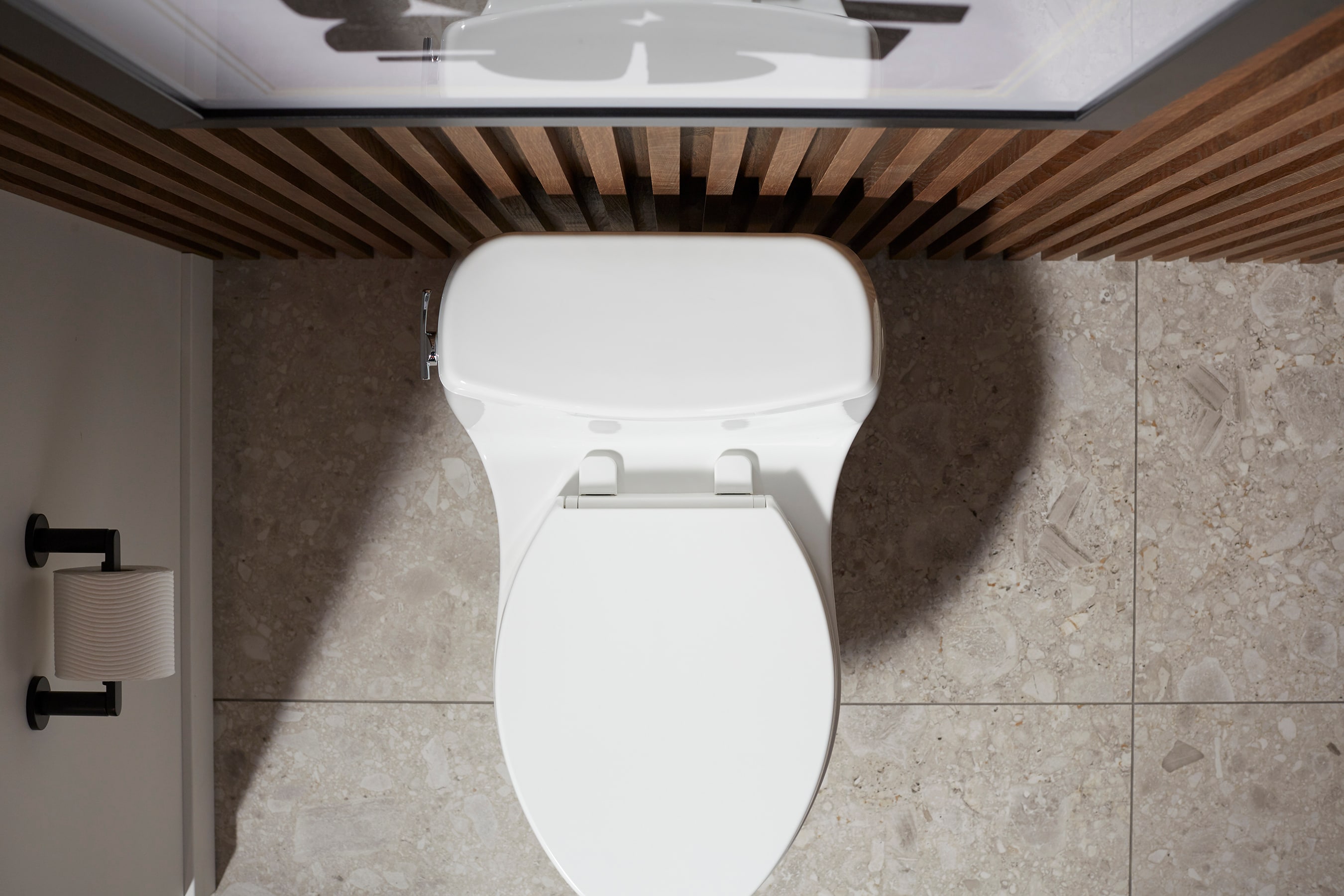 KOHLER Brevia Plastic White Elongated Soft Close Toilet Seat At Lowes.com