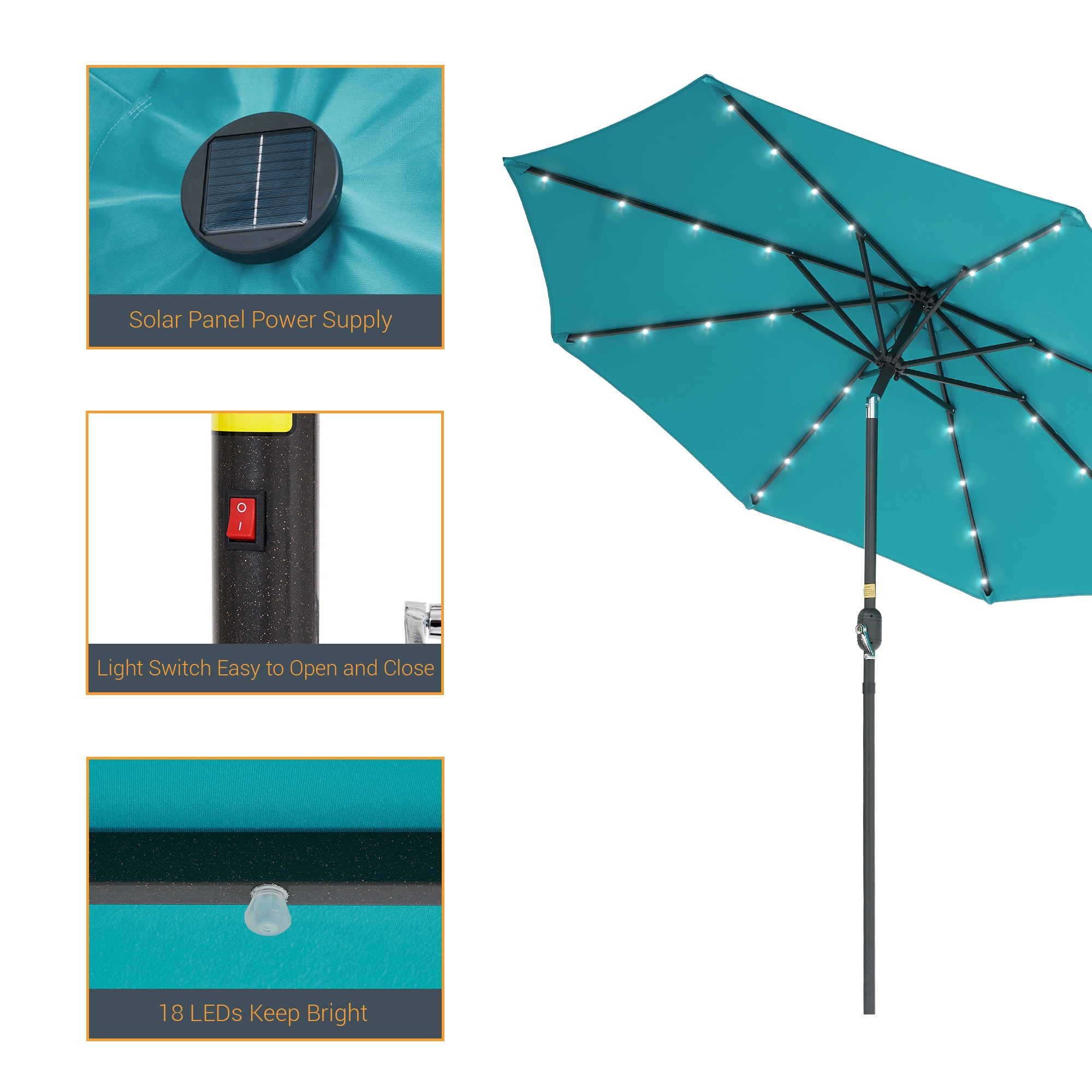 ACEGOSES LW-09Q-LED Umbrellas-2 - View #2