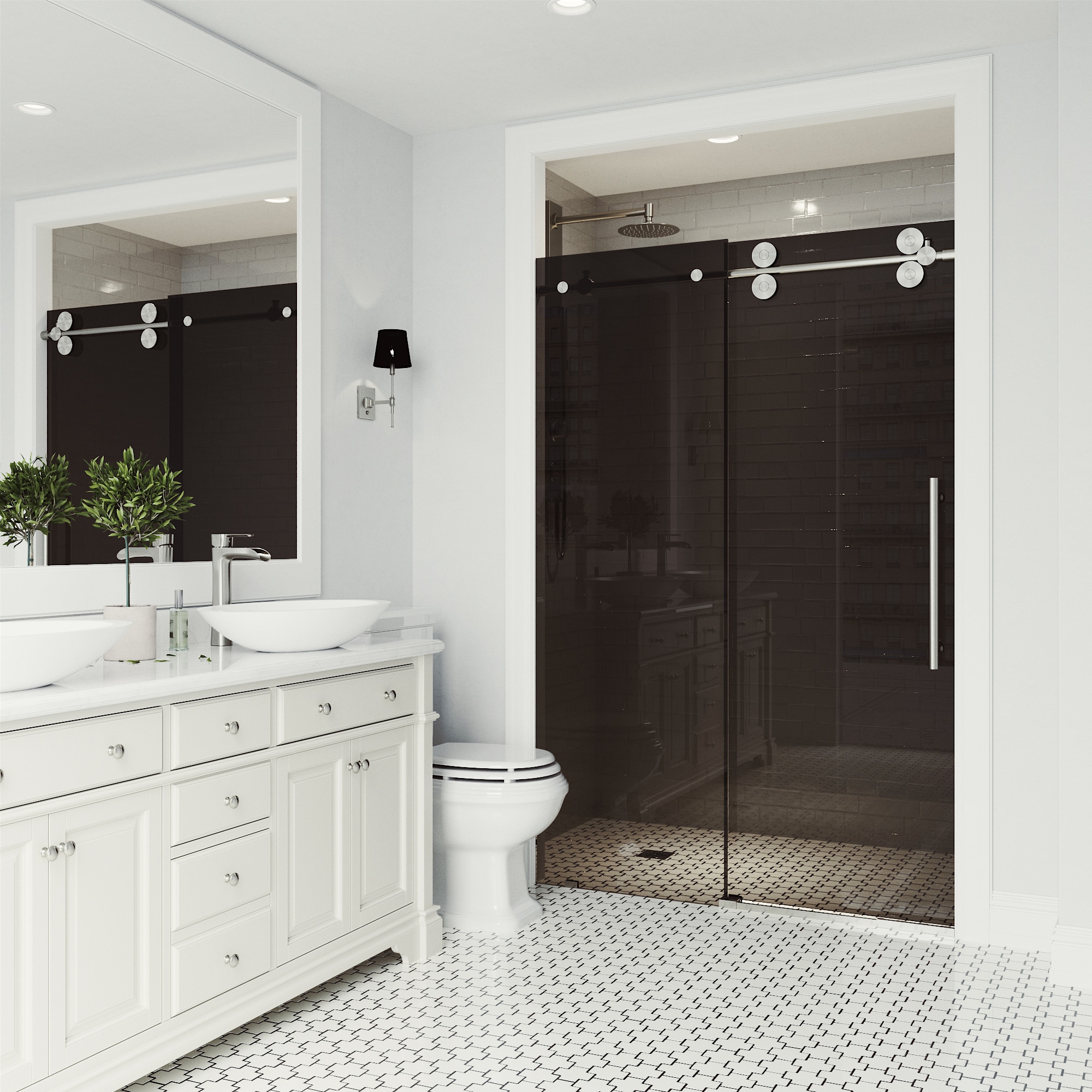 VIGO VG6041STBLK7274 Shower-Doors - View #9
