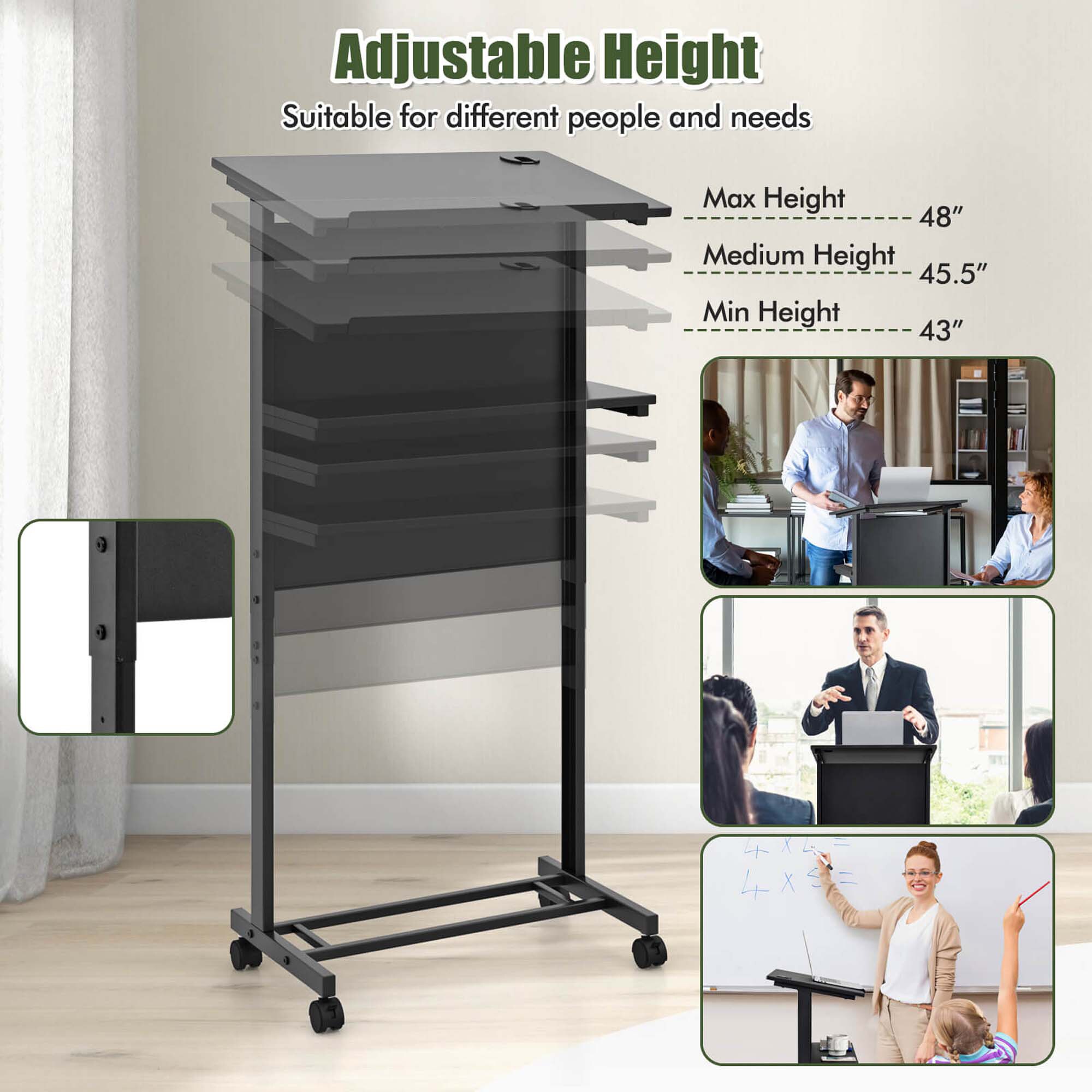 Costway HCST04912 End-Tables - View #4