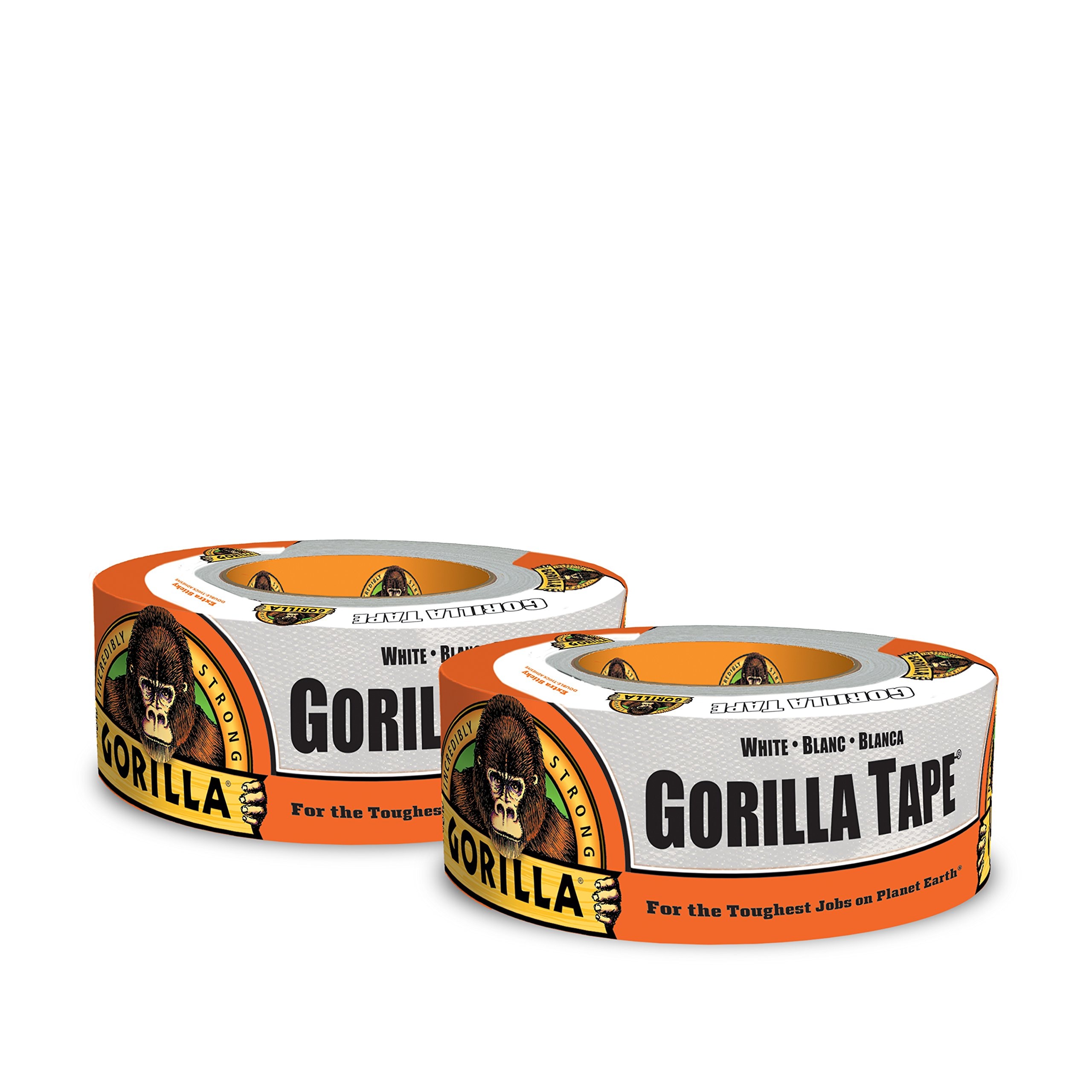 Gorilla White Duct Tape 1.88 x 10 yd White (Pack of 2) #6010002-2-54EC