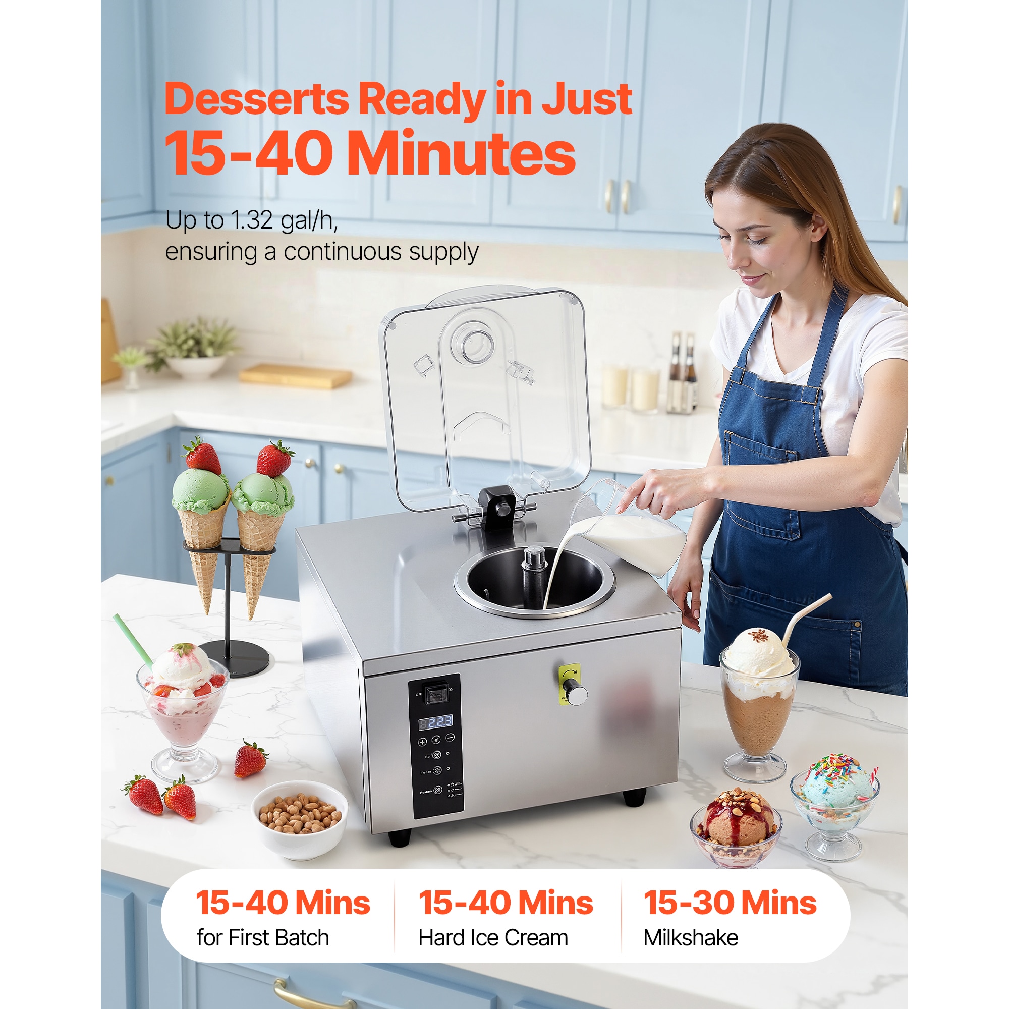 VEVOR SCSYYSYBQLJY14983V1 Frozen-Confection-Appliances - View #2