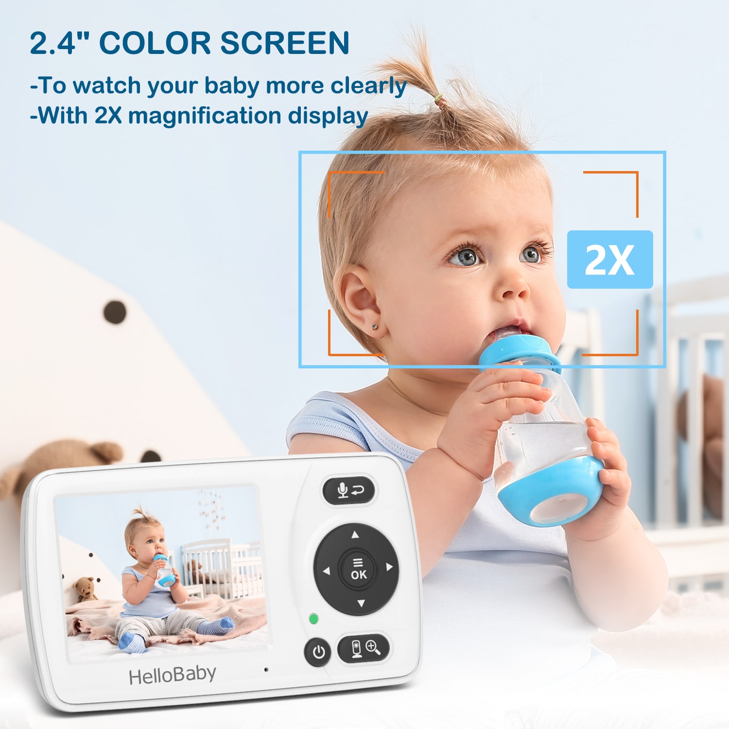 HelloBaby HB2530 Baby-Monitors-Accessories - View #2