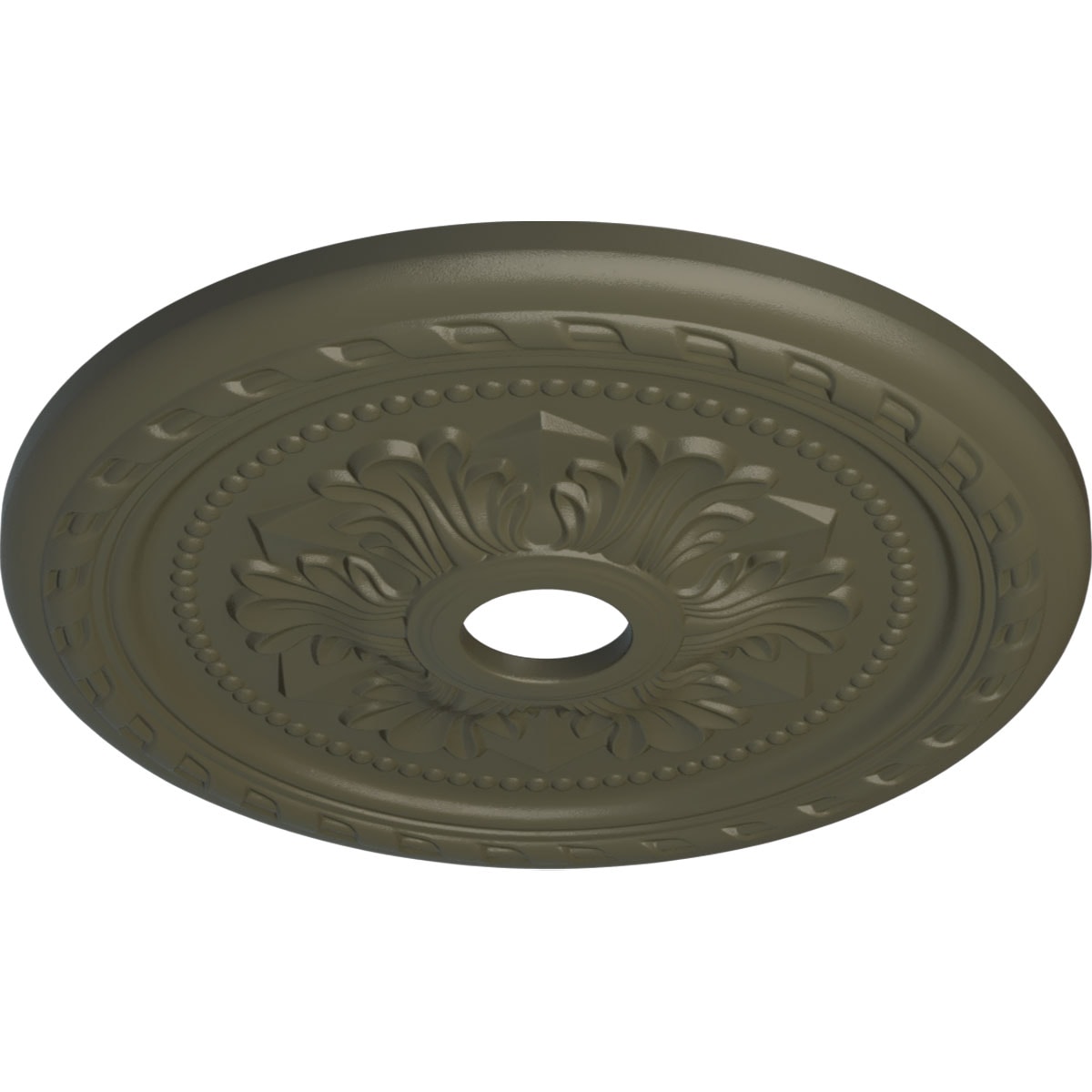 Ekena Millwork CM23PMWHF Ceiling-Medallions - View #2