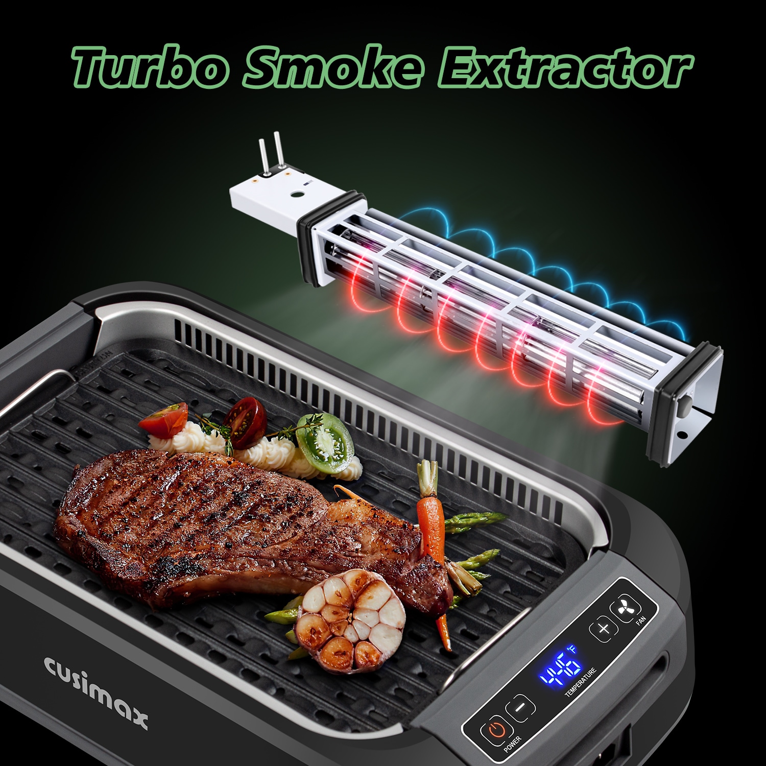 PetriMins CMRG-500B Indoor-Grills - View #4
