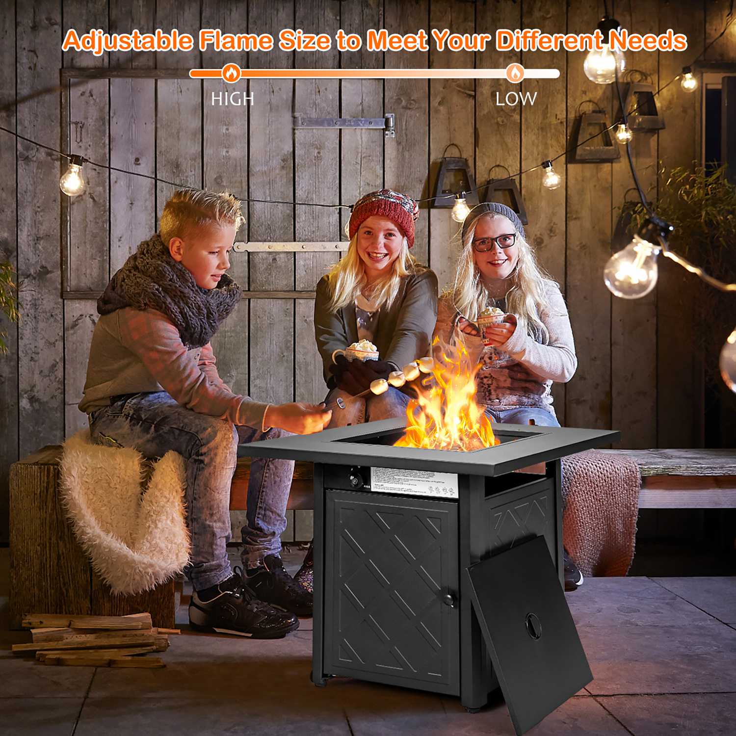 Costway CSHY000111 Outdoor-Gas-Firepits - View #5
