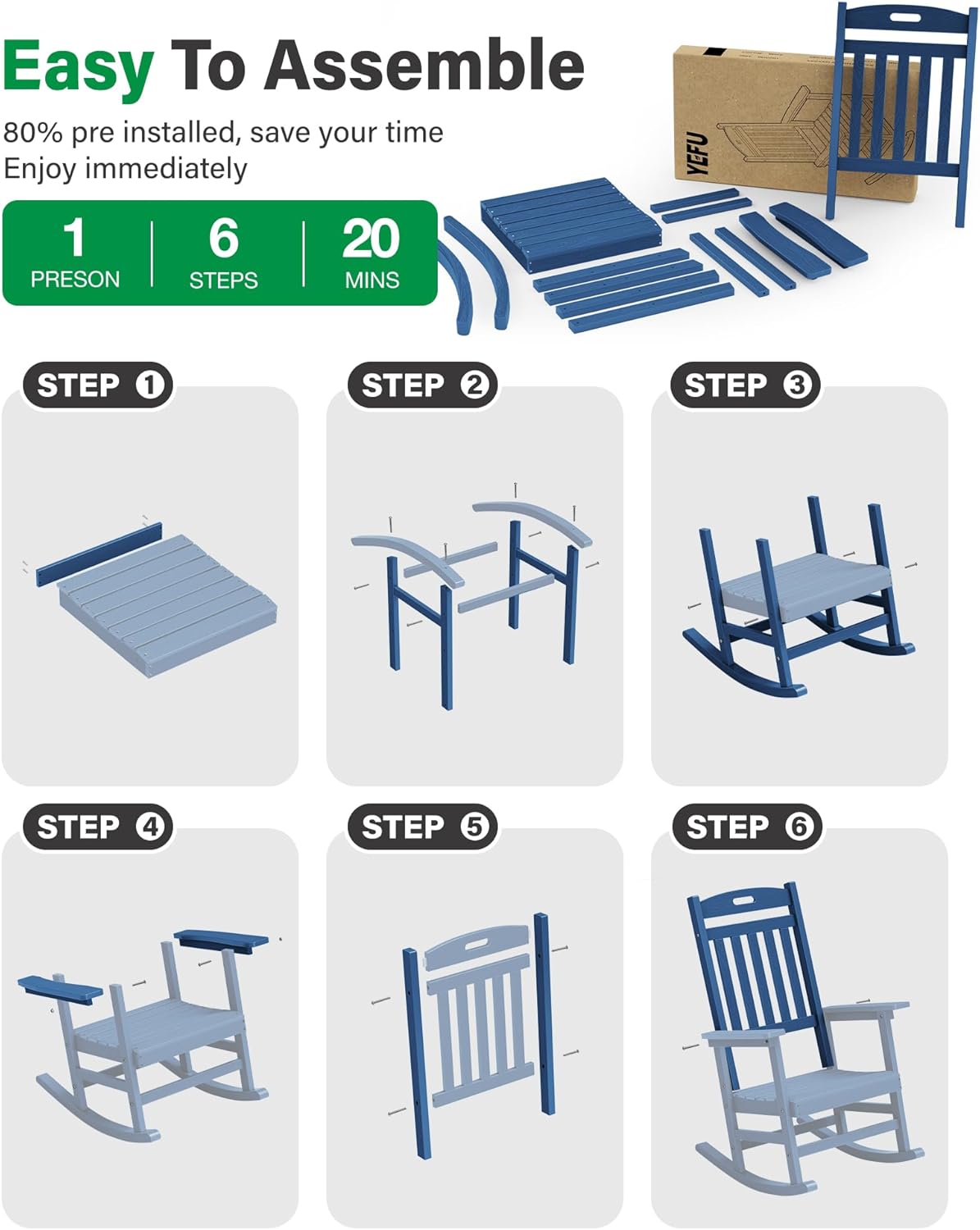 YEFU LSSOC026 Patio-Chairs - View #4