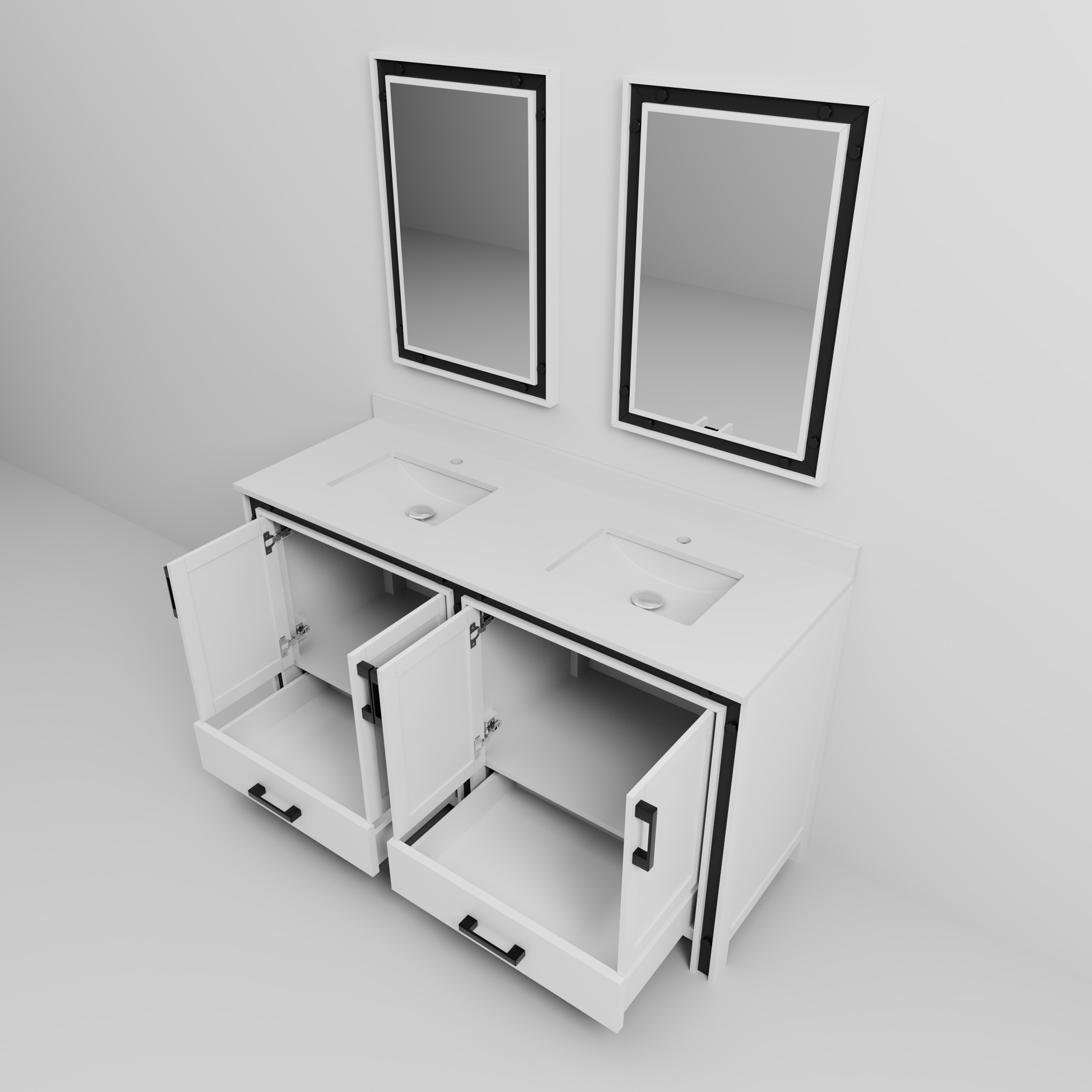 Lexora LZV352260SAJSM22 Bath-Vanity-Combo - View #13