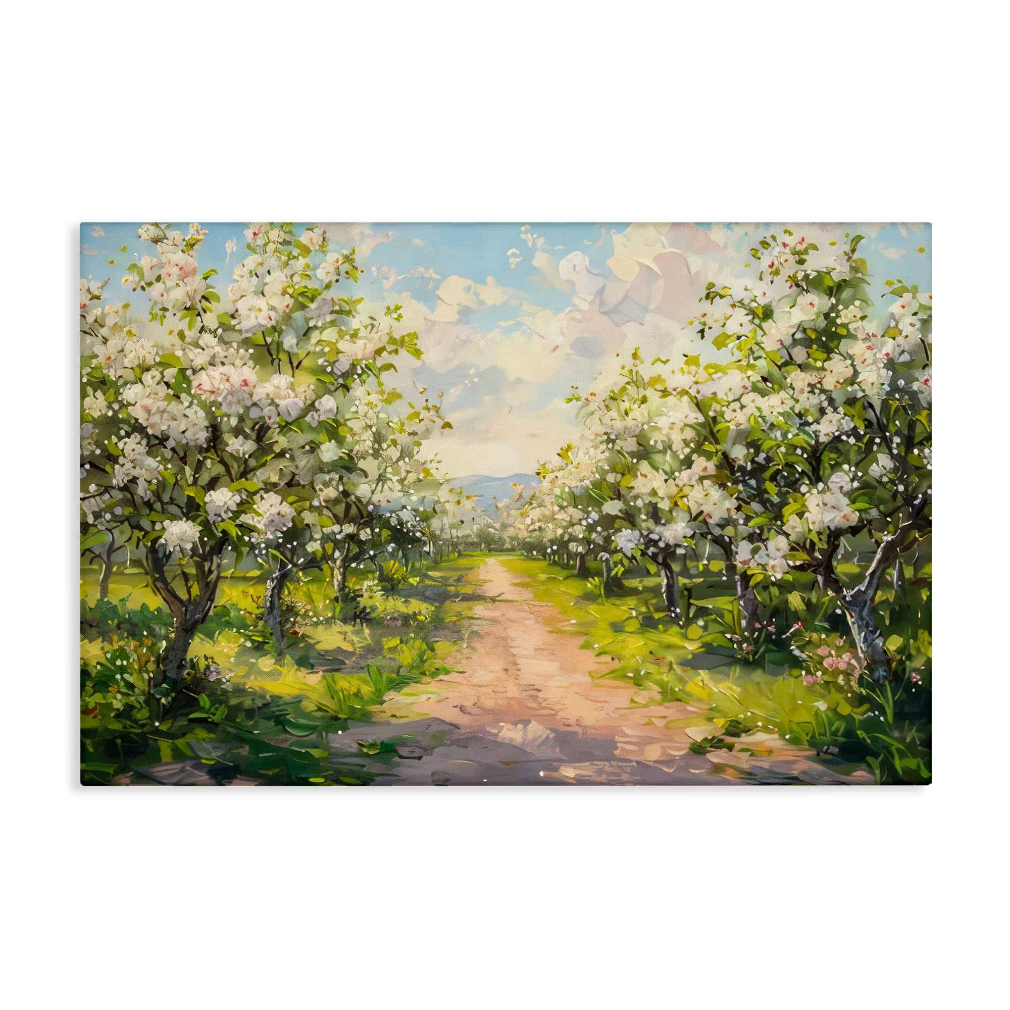 Stupell Industries BT-783-CN-30X45 Path Through Flowering Trees Canvas Wall Art By LSR Creative Studio 45 x 30