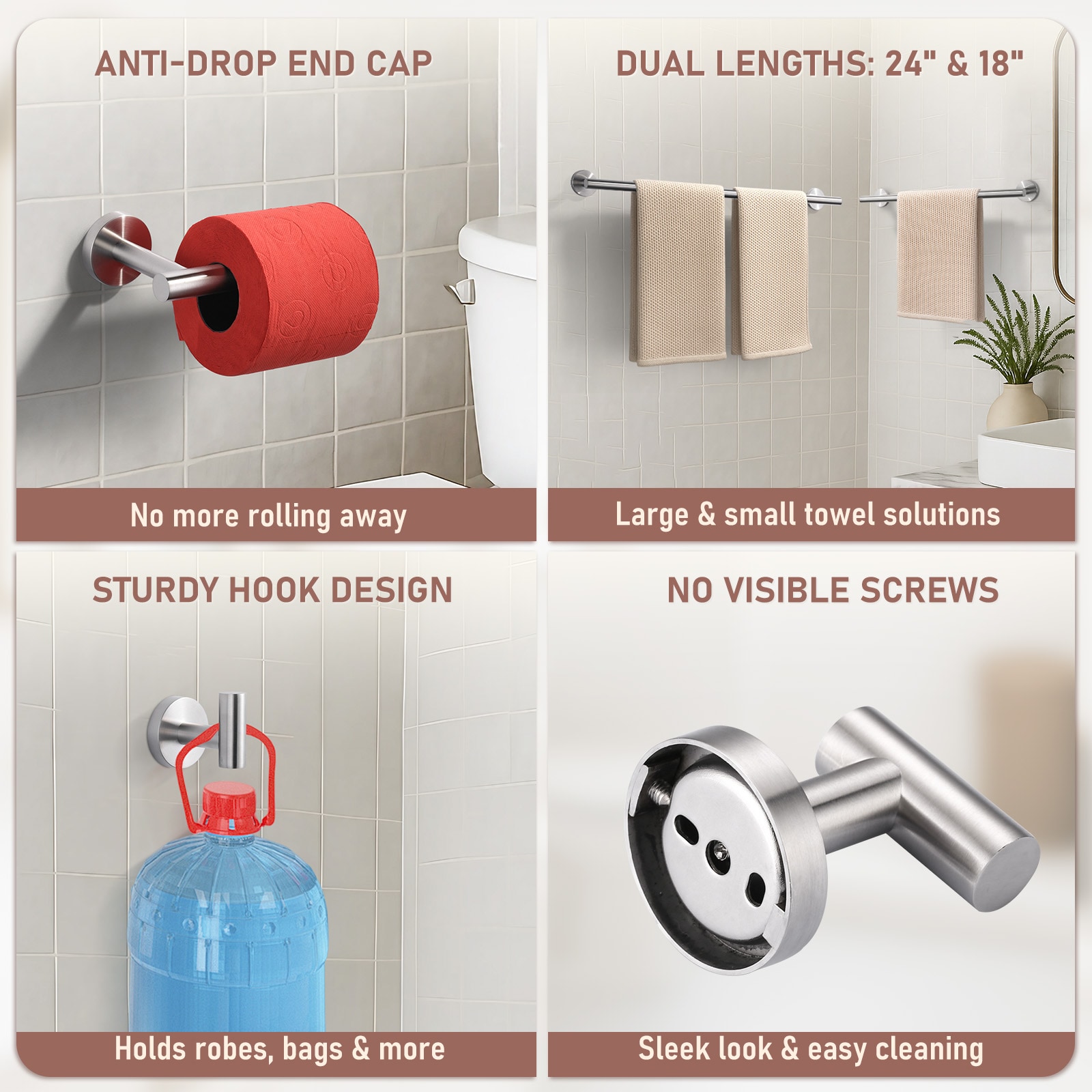 WOWOW 410016-LW Decorative-Bath-Hardware-Kits - View #5