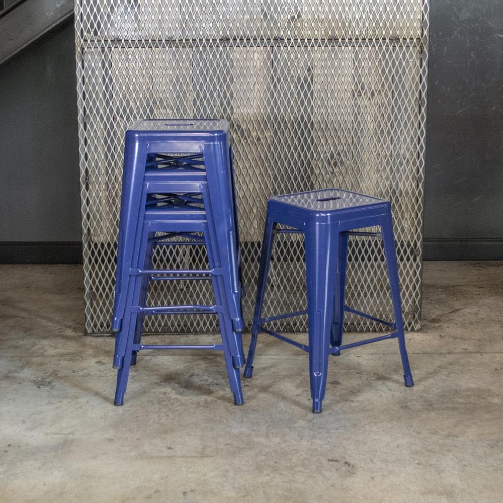 AmeriHome BS24BLUESET stools - View #6