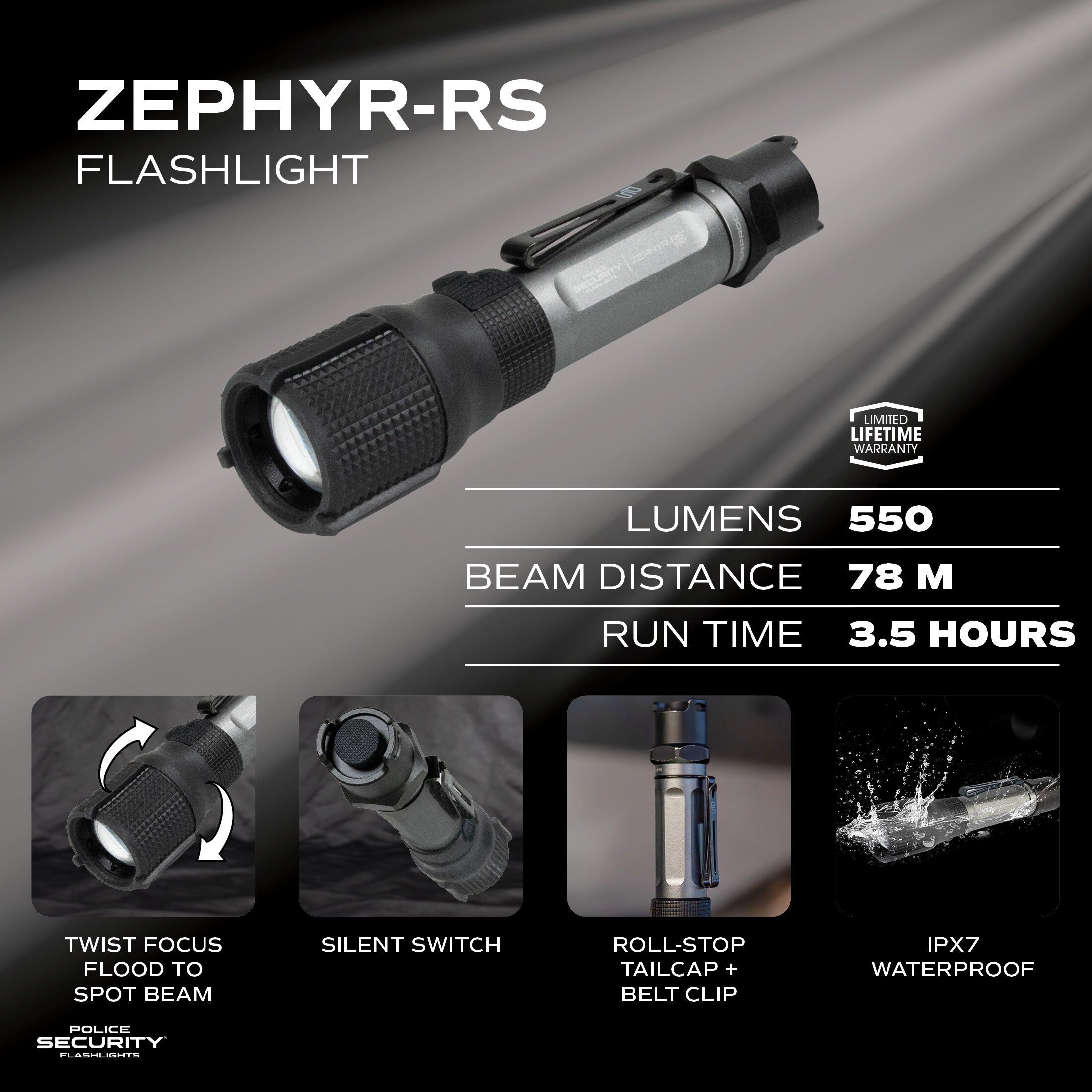 Police Security 97712 flashlights - View #4