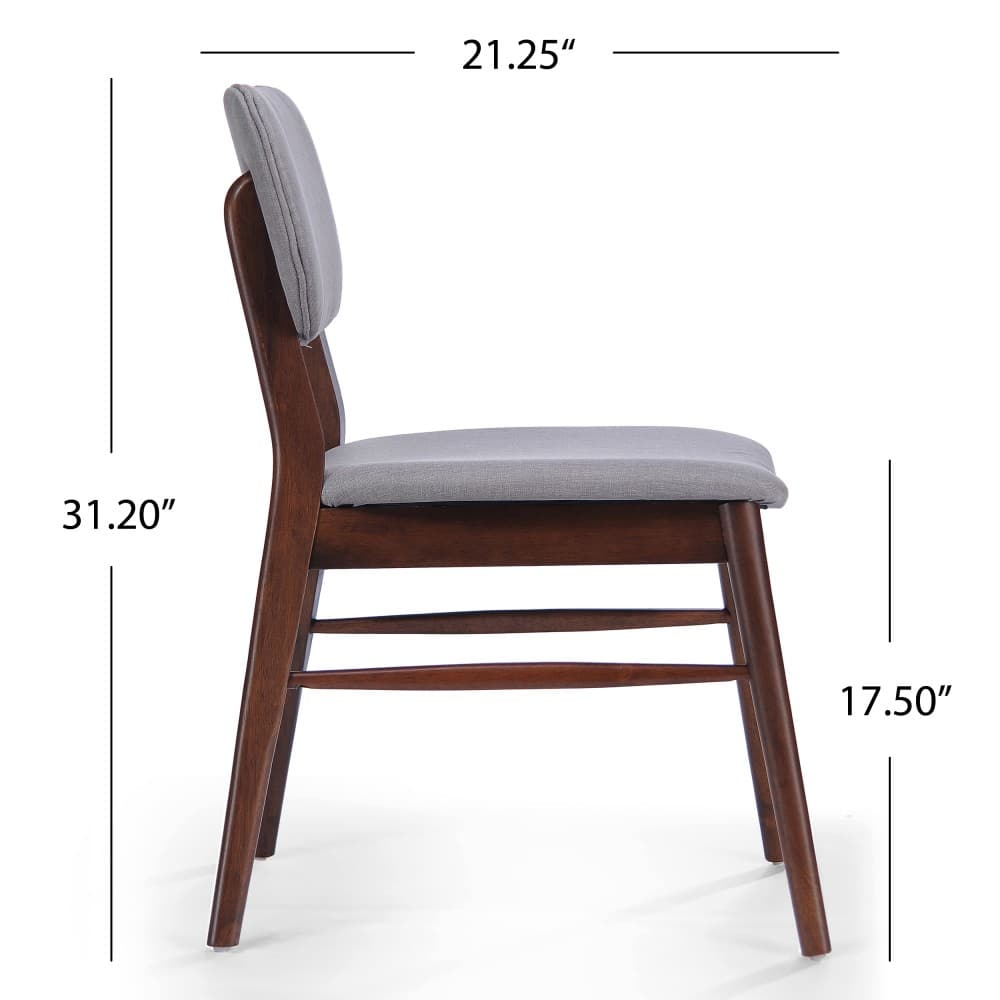 Coolbibila BEN-DINING-WALNUT Dining-Chairs - View #3