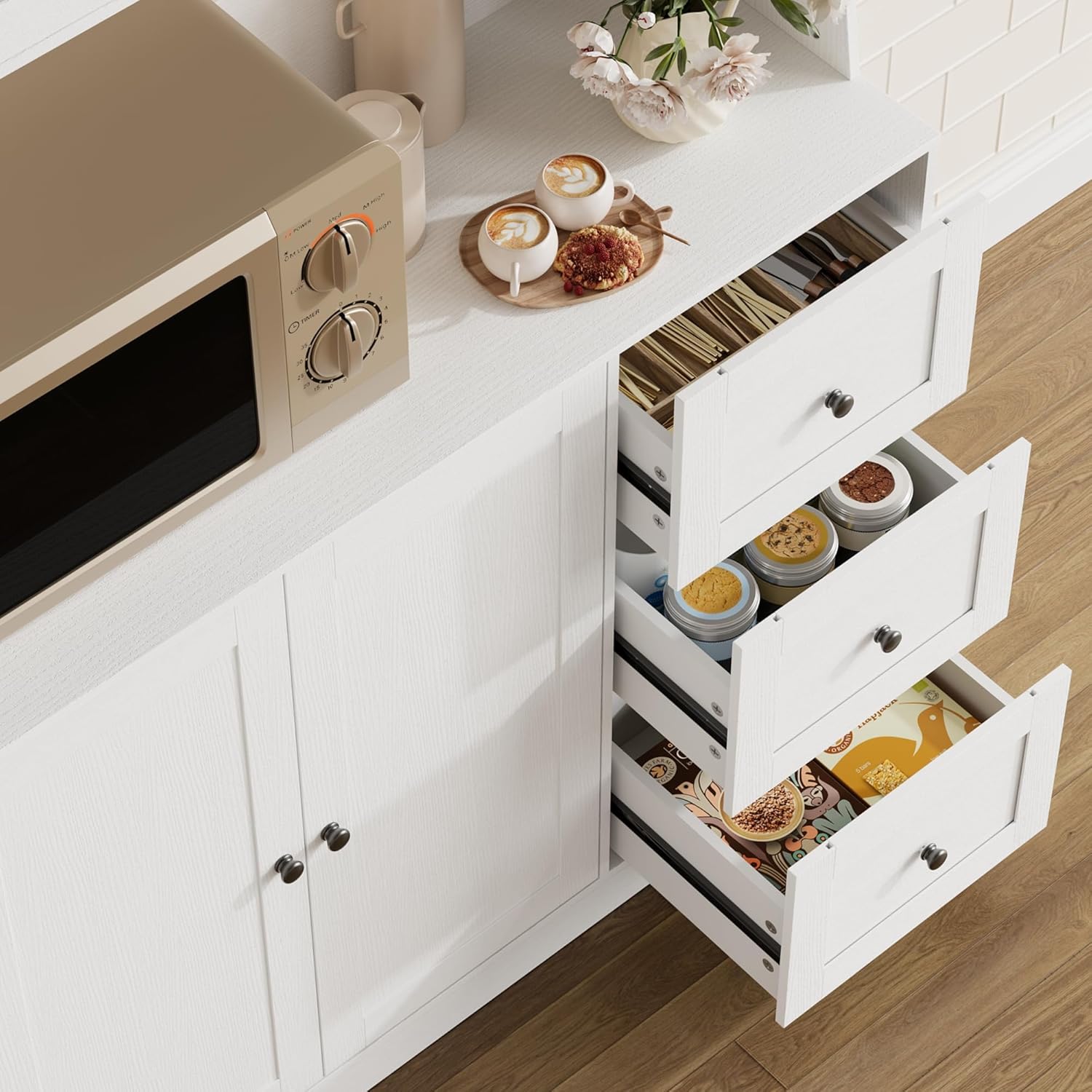 Qeetex DHZ-PHO-3474MPJB Cabinets-Kitchen - View #5