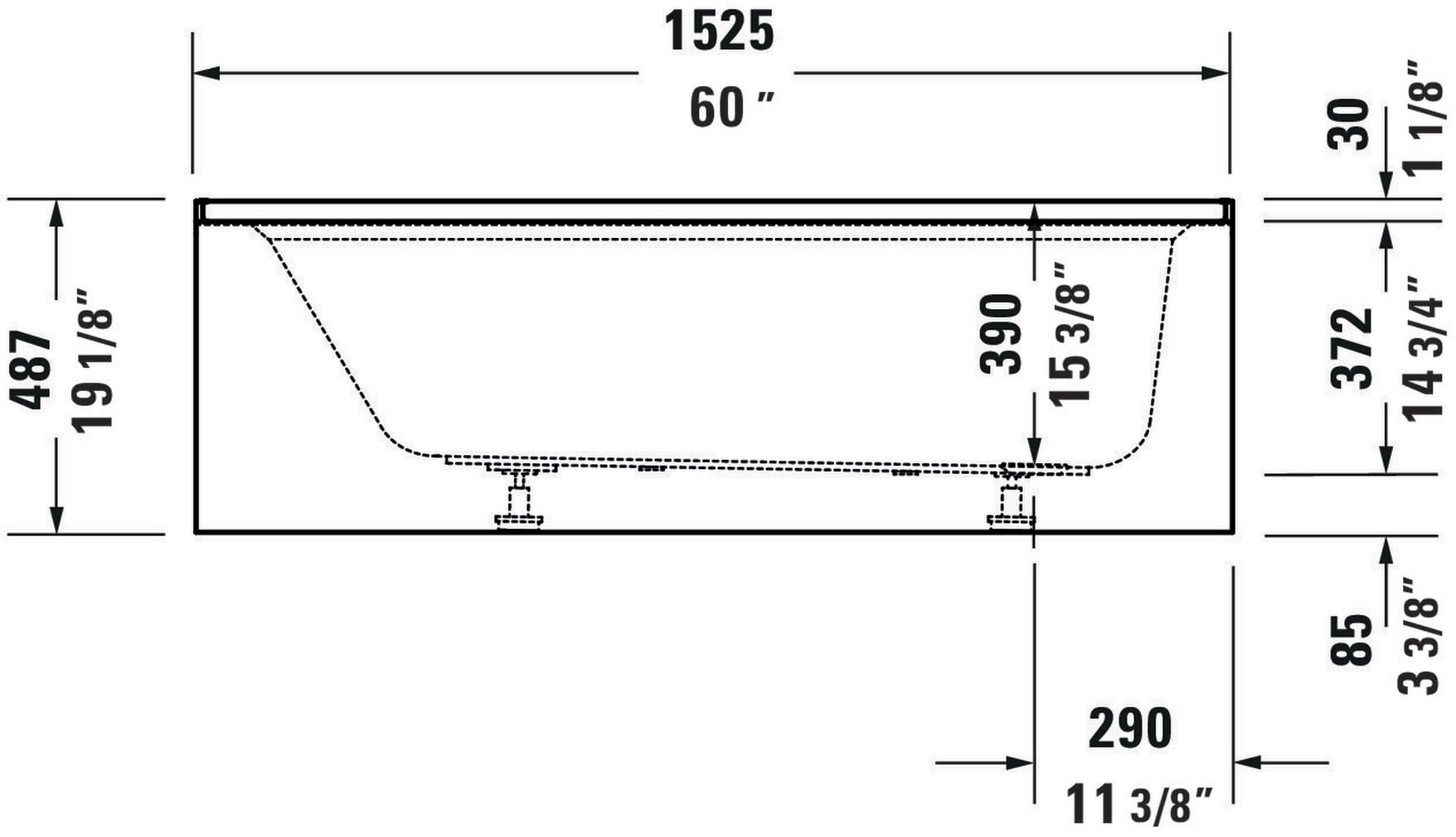 Duravit 700442000000090 bathtubs - View #4