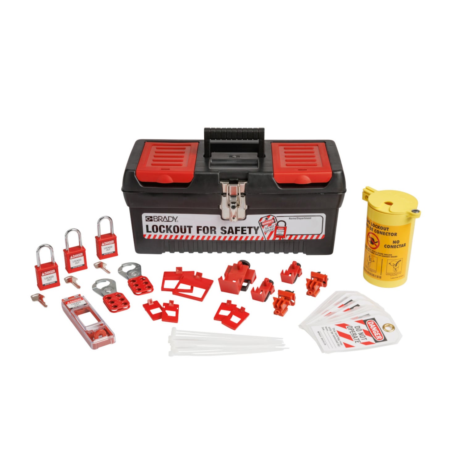 Brady 573201 BRADY ELETRICAL LOCKOUT TAGOUT KIT