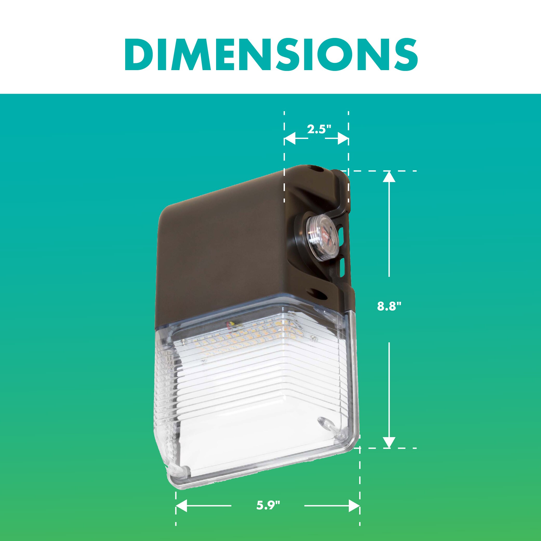 Simply Conserve PLT-L1525-MWP-3050-1 Wall-Pack-Lights - View #6