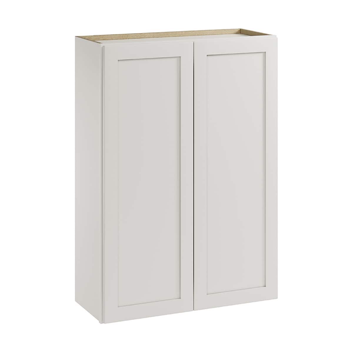 Whalen CLICK-IT LWSCLICK-49G Windsor Lane 30-in W x 42-in H x 12-in D Light Gray Birch Wall Ready to assemble Plywood Cabinet (Raised Panel Shaker)