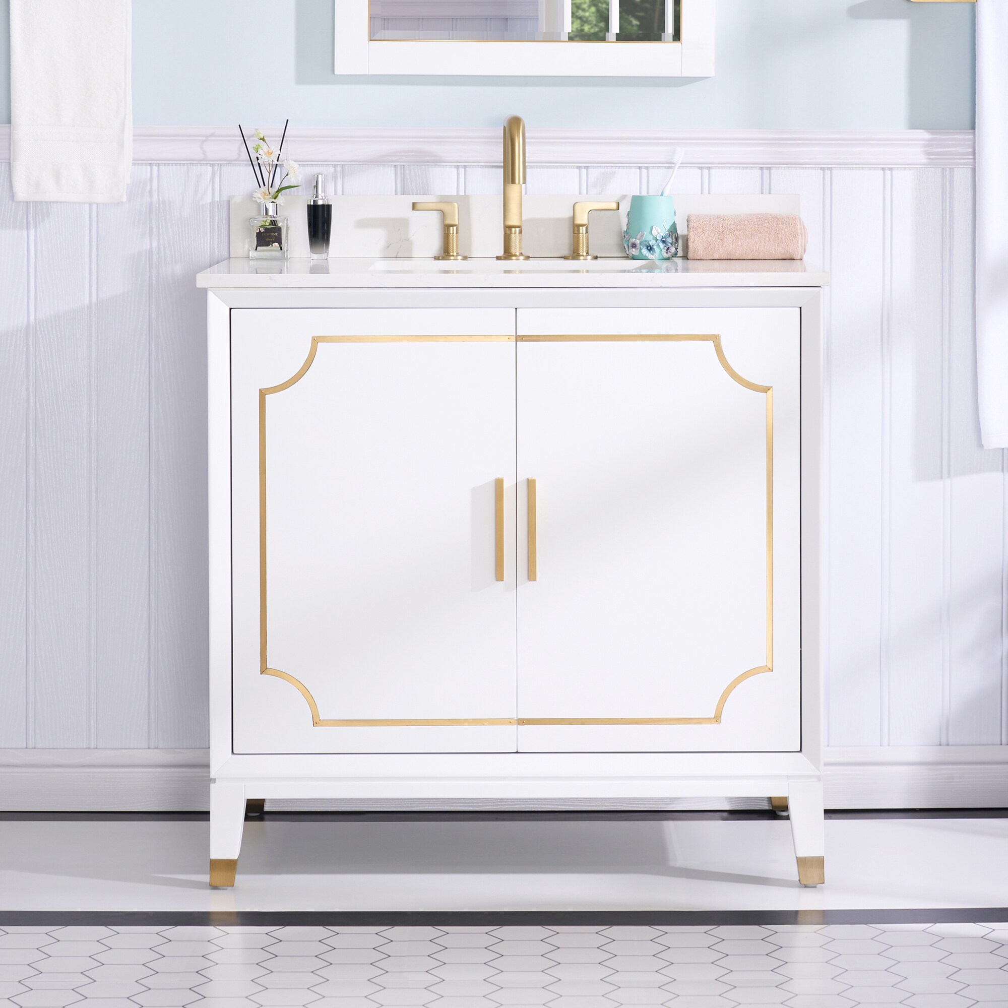 Forclover JSEX36WBK7 Bath-Vanity-Combo - View #2