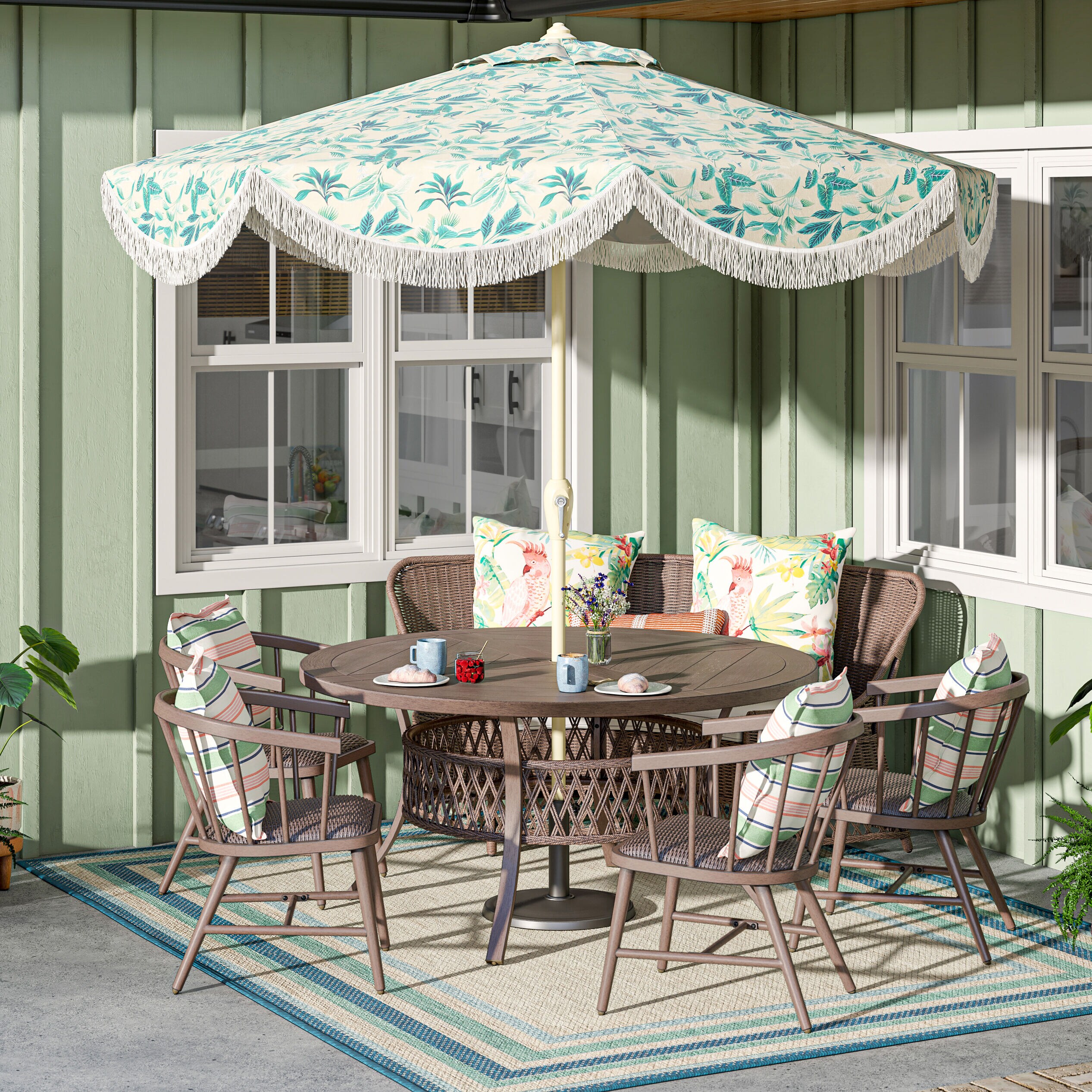 allen + roth TP0H224B-9C8 Outdoor-Accent-Pillows - View #4