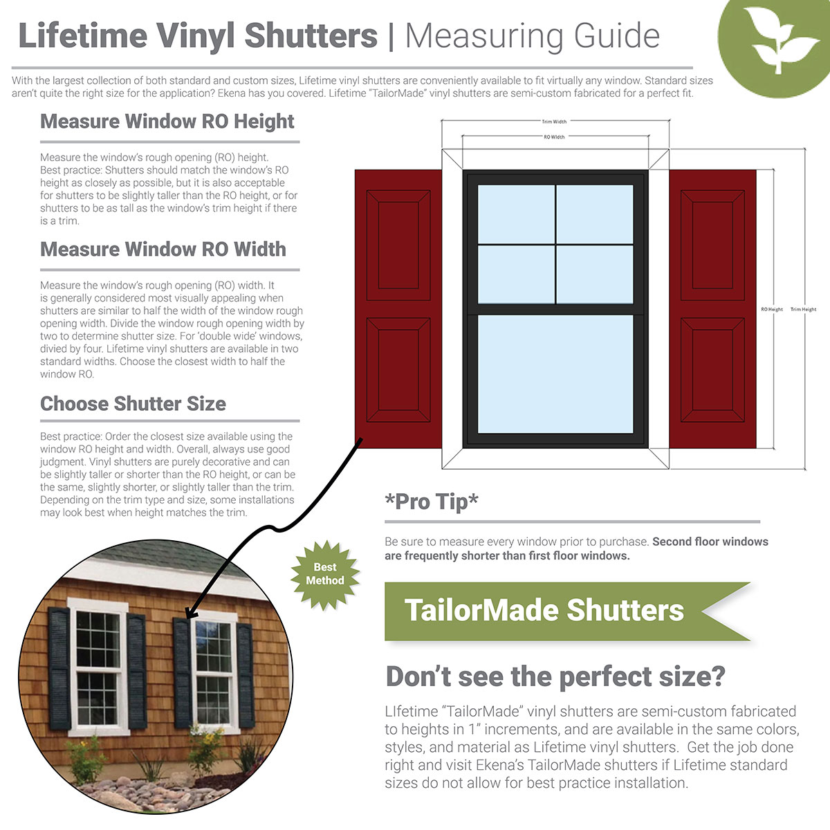 Ekena Millwork LJ4S14X06700FB Exterior-Shutters - View #18