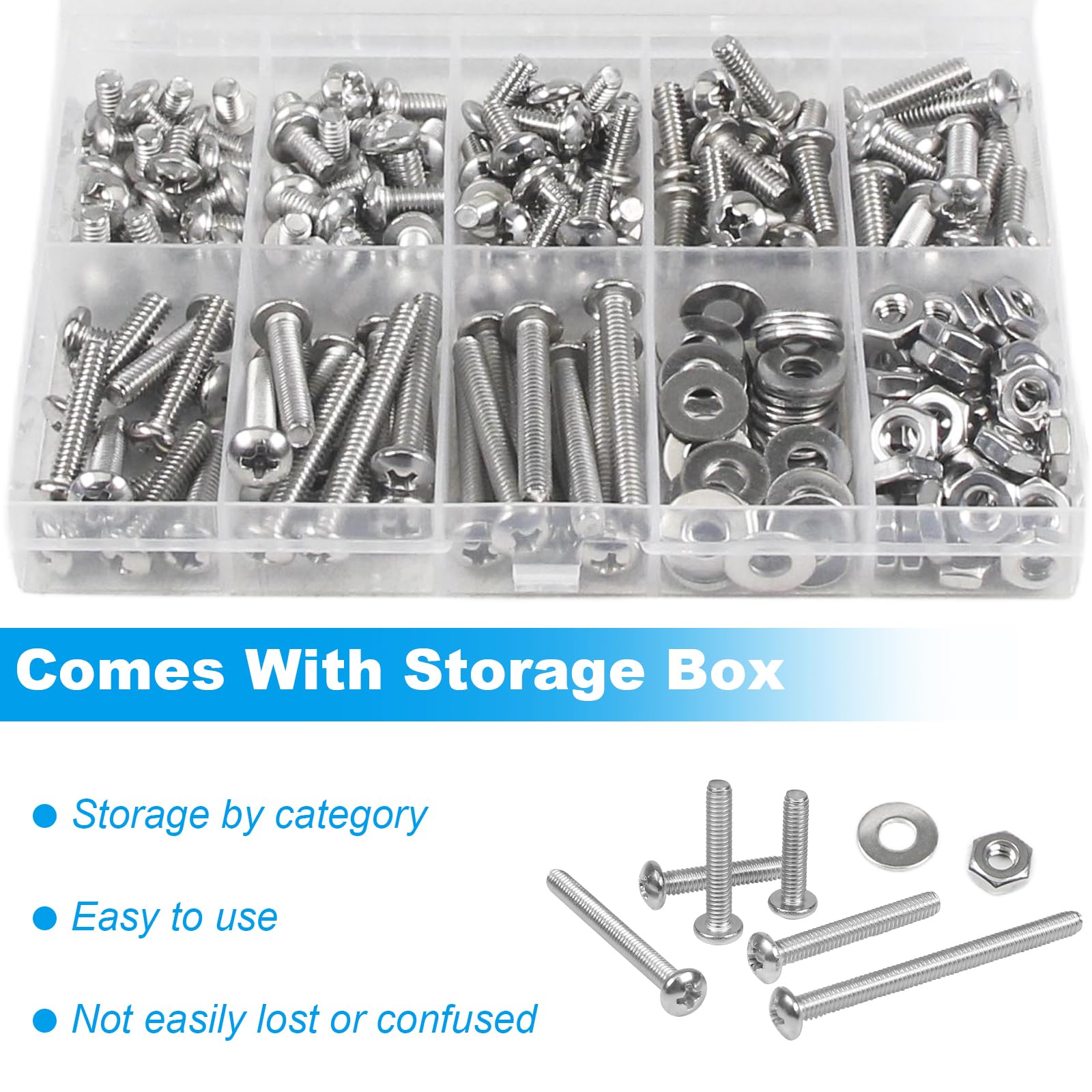 Ahfiwaso LAH0807H128 Roofing-Screws - View #5