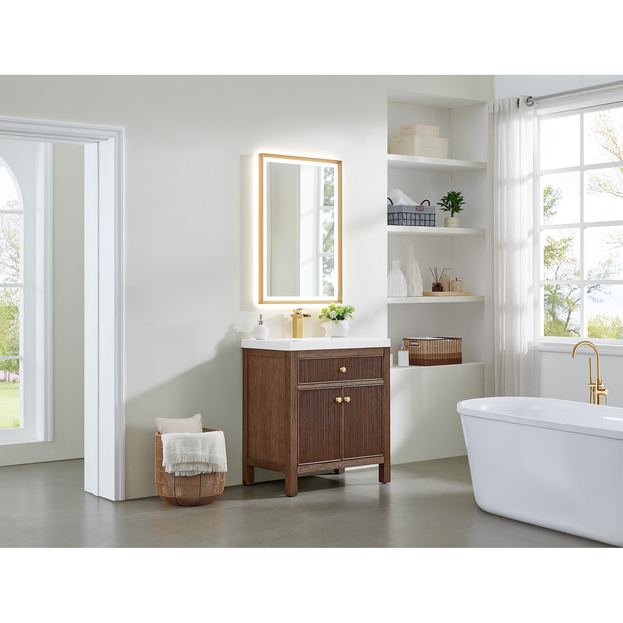 Altair 567030-BK-WH-NM Bath-Vanity-Combo - View #16