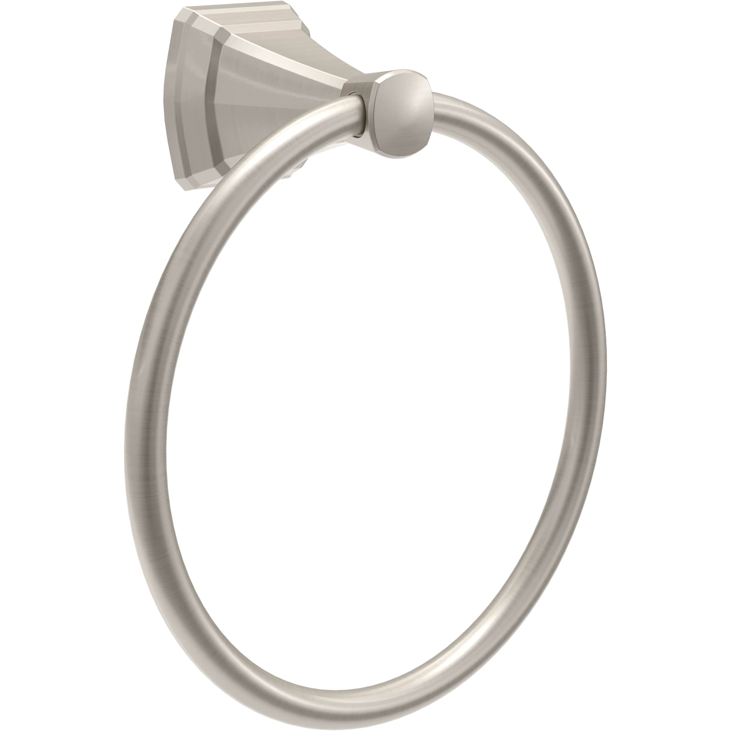 Delta KNX46-DN Knoxville SpotShield Brushed Nickel Wall mount Single Towel Ring