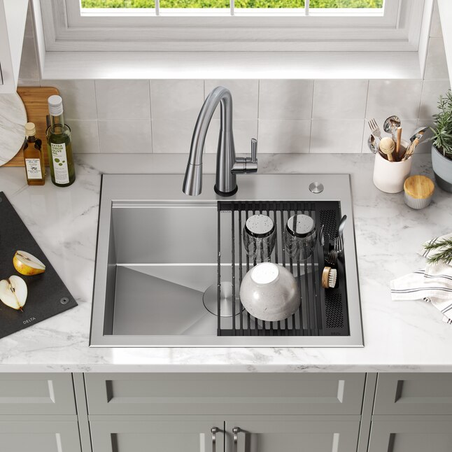 Workstation Kitchen Sink, Granite Countertop Undermount Sink Clips Home Depot