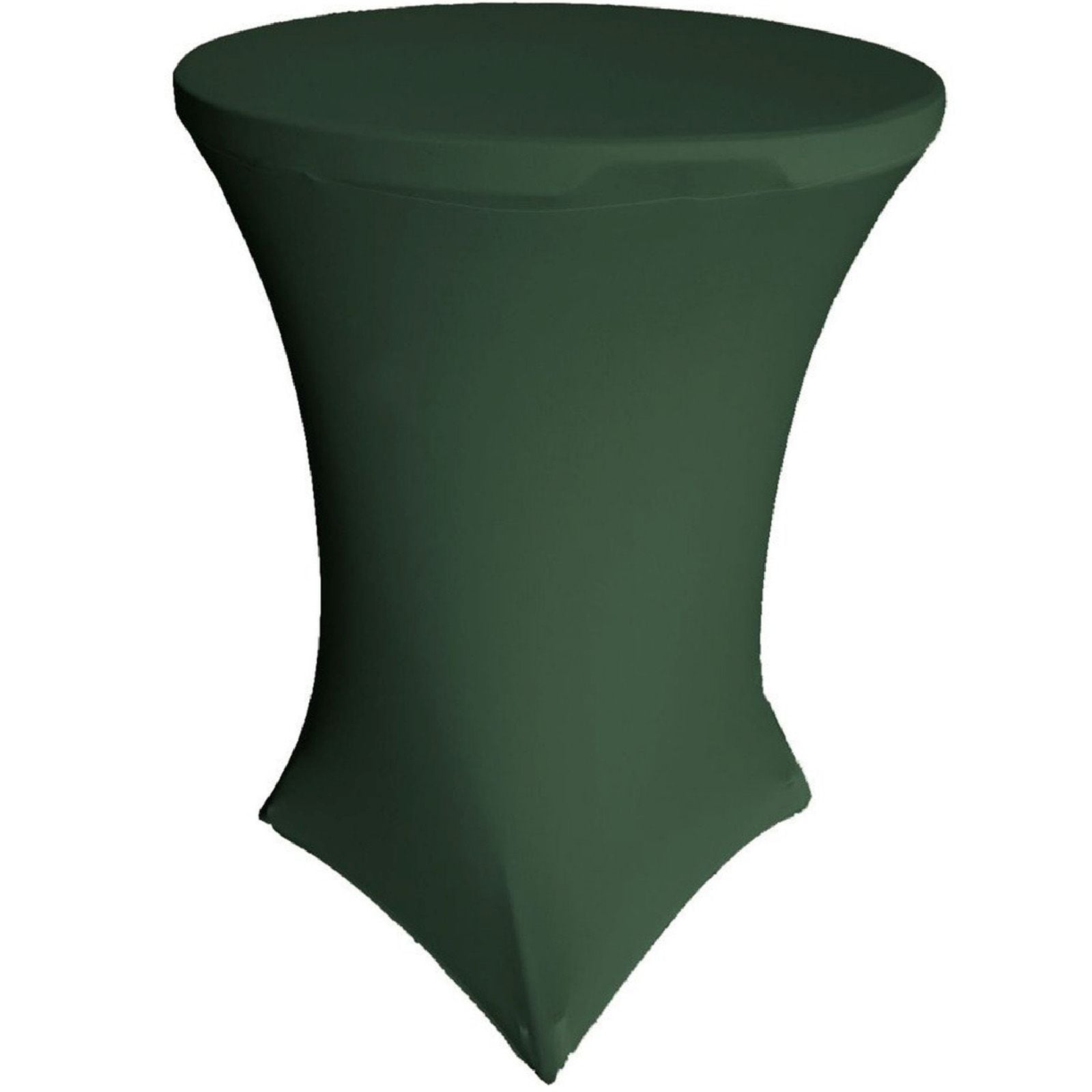 Slickblue Fitted Indoor and Outdoor Spandex Table Cover for 36 in Round x 42 in High Cocktail Table Multiple Color Options
