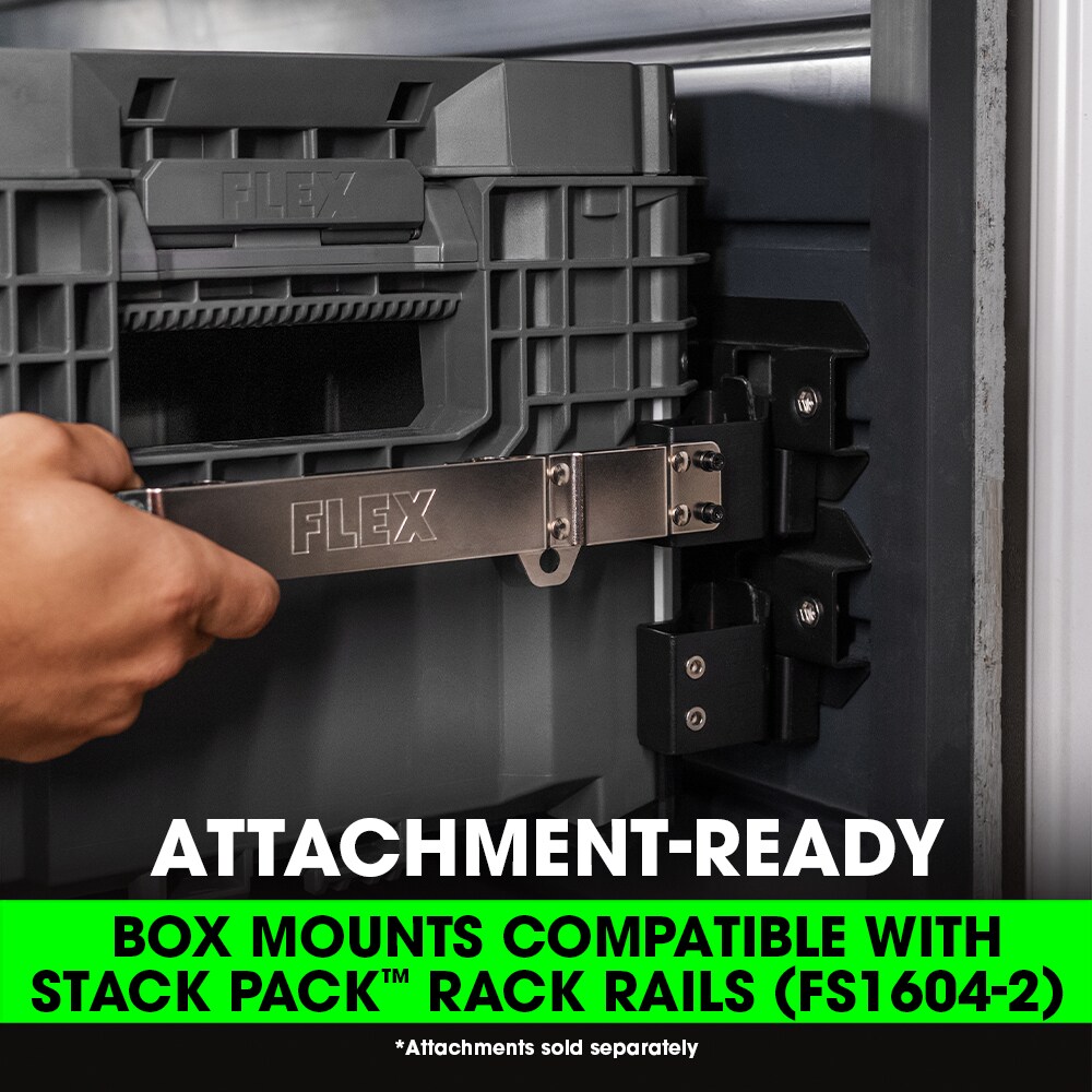 4 in 1 Flex Stack Pack Tool Box Accessory: the Original Mount for