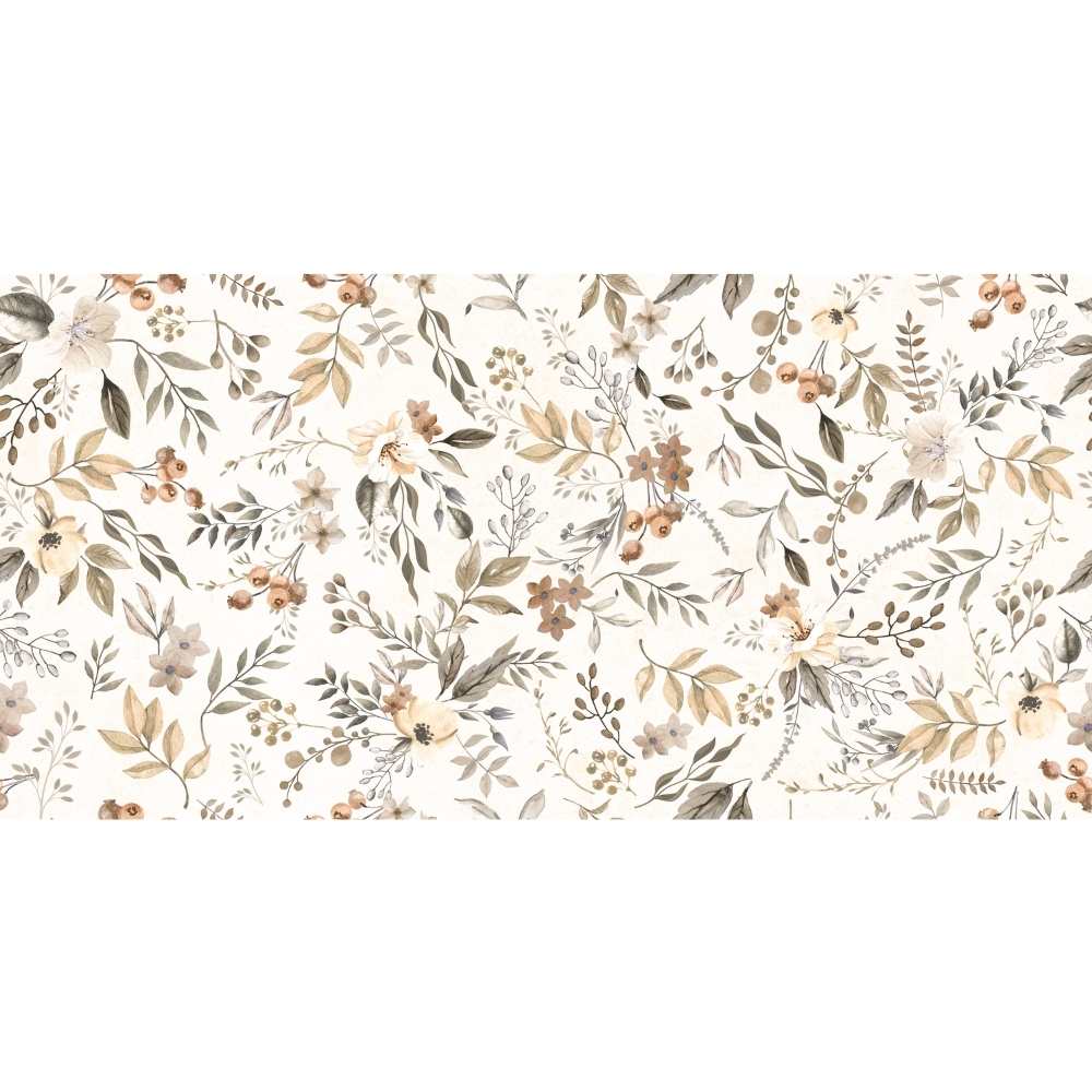 The Tile Life TFANT2448AU Idyll Autumn 24-in x 48-in Glossy Porcelain Patterned Floor and Wall Tile (15.5-sq. ft/ Carton)
