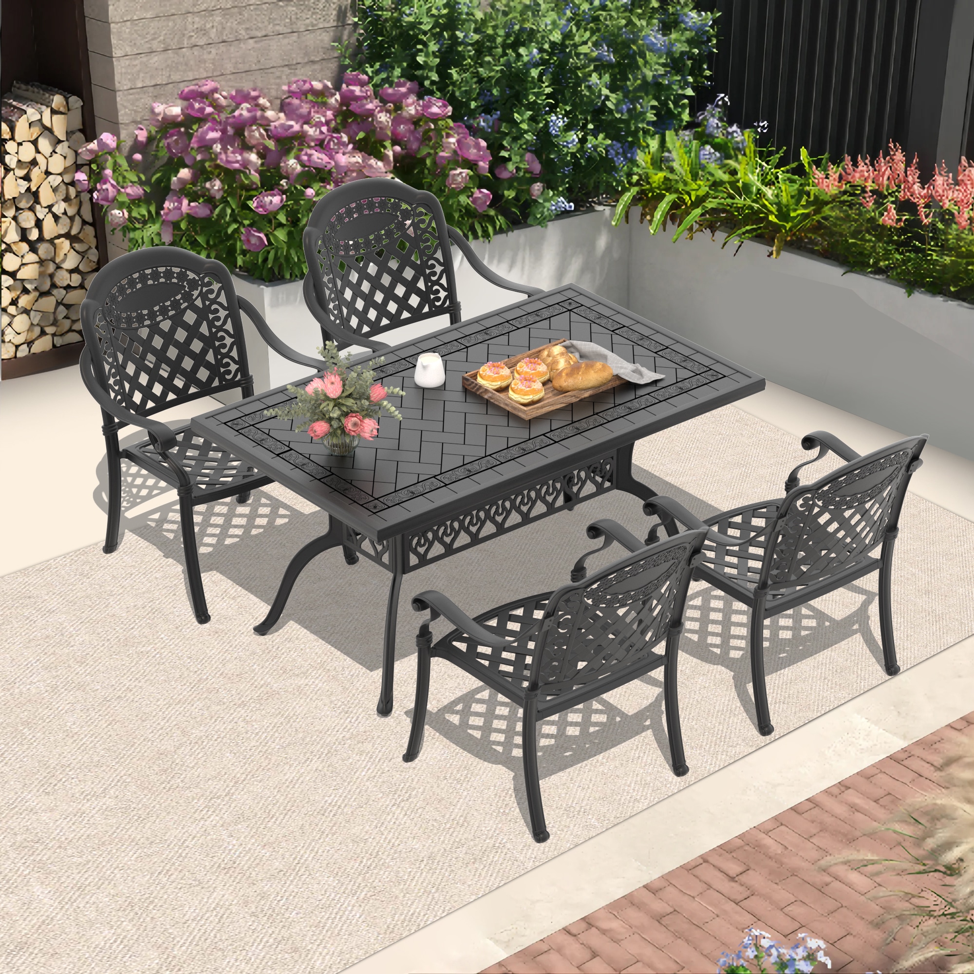 nicesure SLBK6008CZ4A1165RC Patio-Dining-Sets - View #2