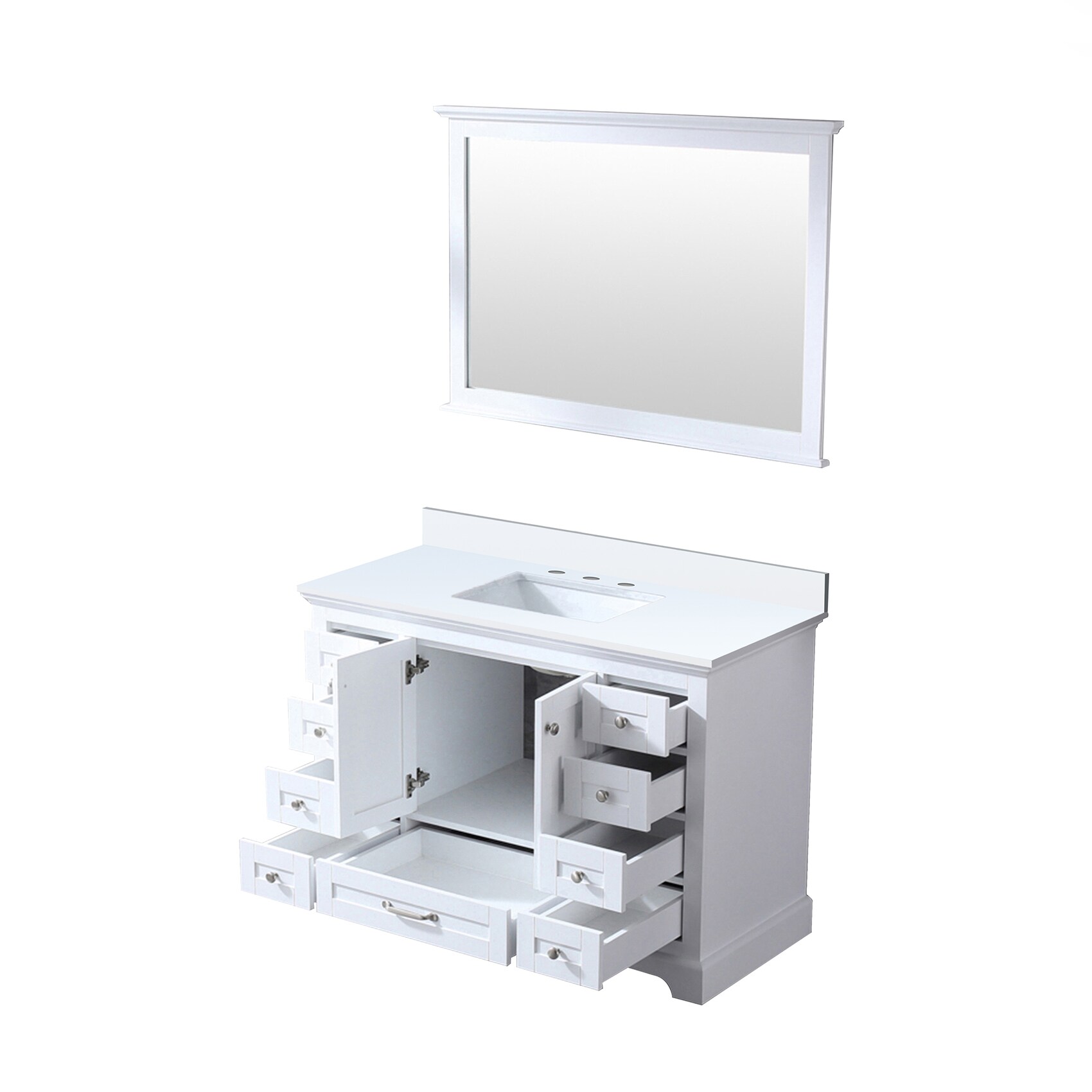 Lexora LD342248SAWQM46 Bath-Vanity-Combo - View #7