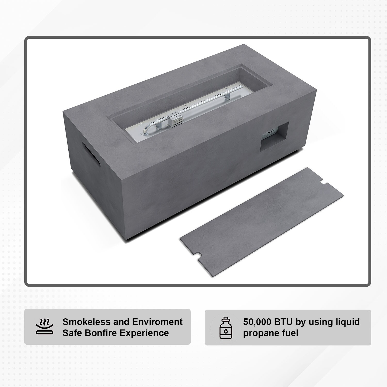 KANTE CT-GFP-R01-81921 Outdoor-Gas-Firepits - View #3
