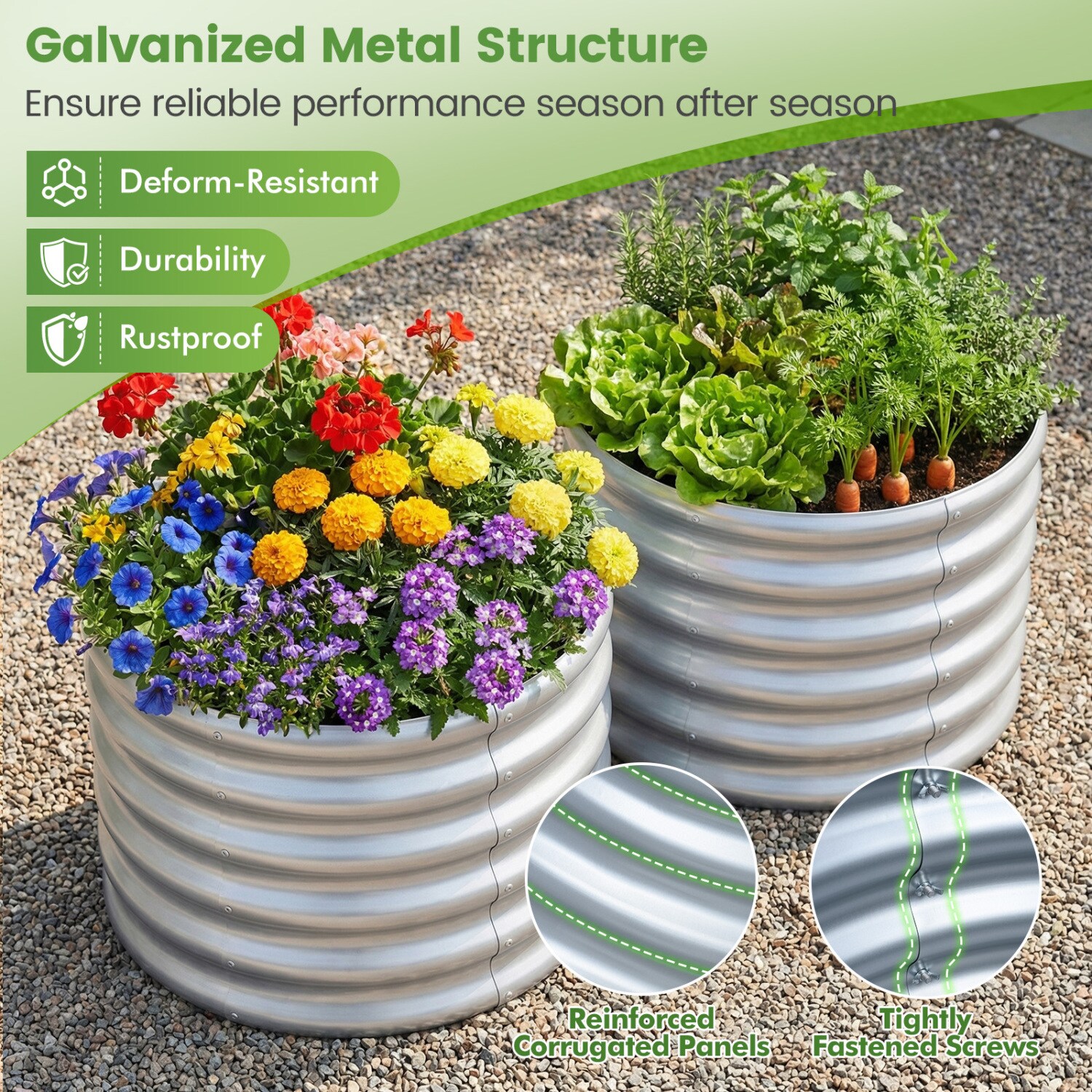 Slickblue D-CO-LS2774TG Raised-Garden-Beds - View #4