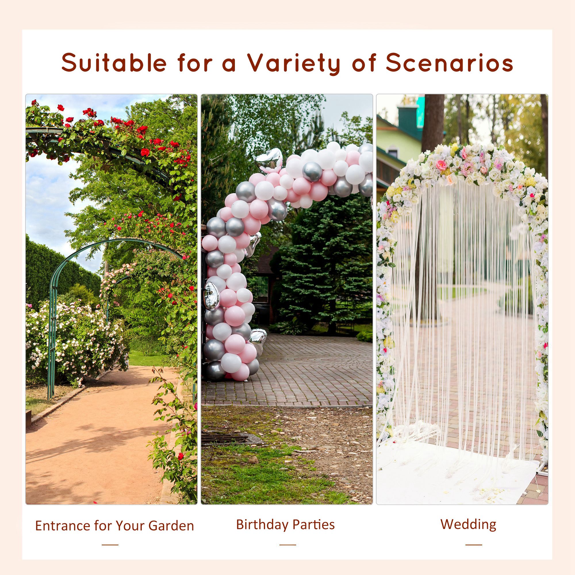 Outsunny 845-126 Garden-Trellis - View #7