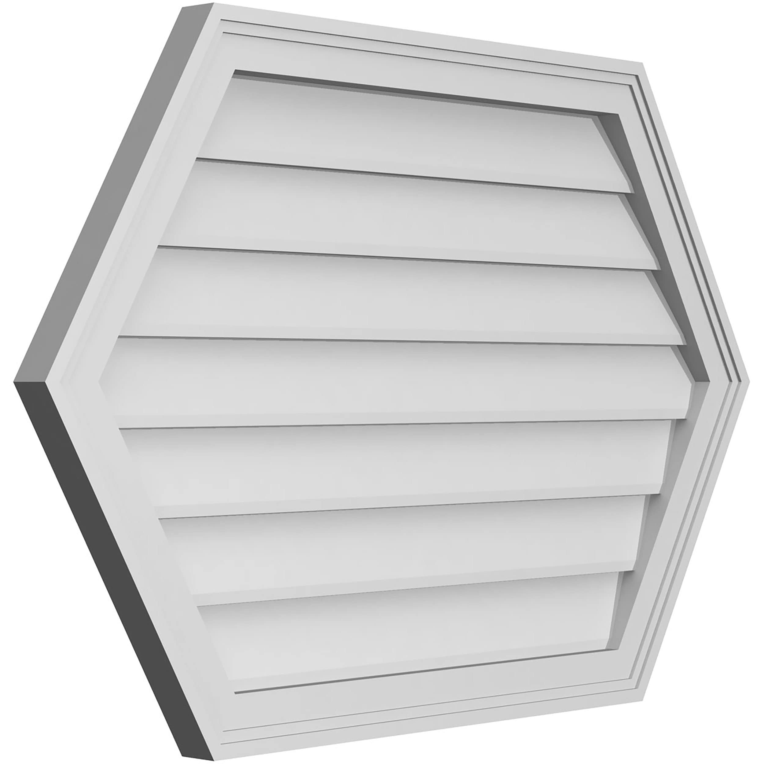 Ekena Millwork GVPHP36X2402SN Gable-Vents - View #2