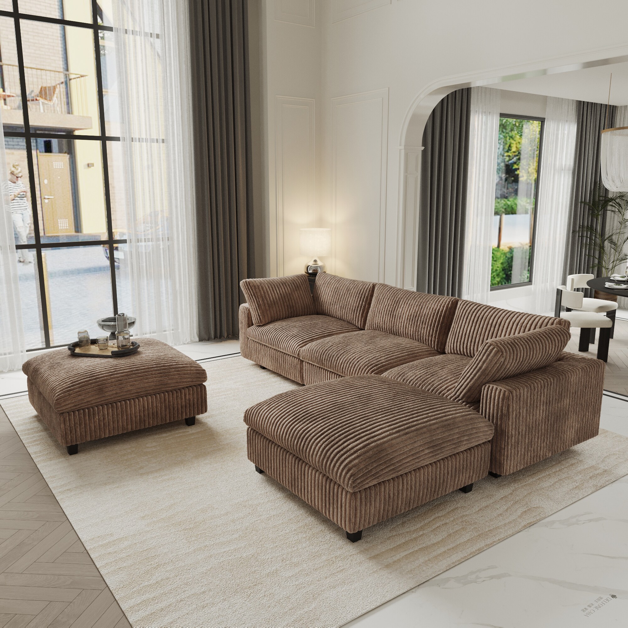 BuotiqHom DH-SF3+2-141TA Sofas-Loveseats - View #3