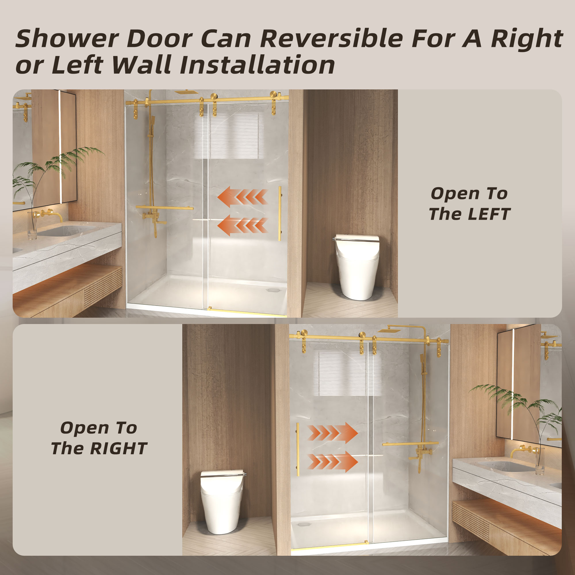 LIVIZA PF4876BG-125 Shower-Doors - View #4