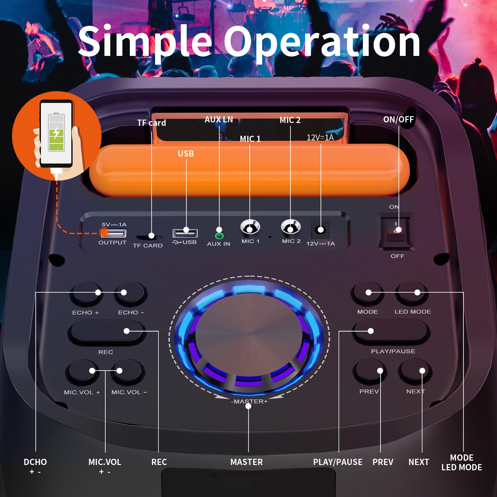 Misopily LMS0305K12 Portable-Speakers - View #3