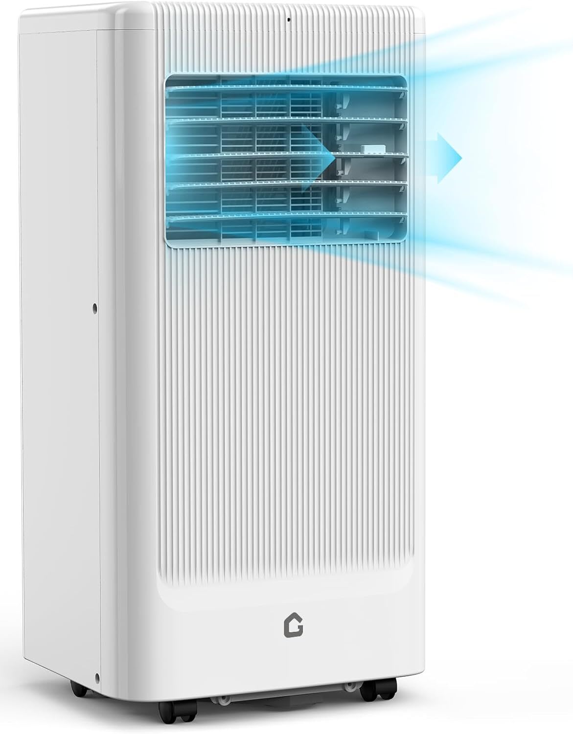 WhizMax LSHQQPHK-337DHYKY 8000 BTU DOE 115 Voltage Portable Air Conditioner with Remote Control Included Cools 350 Sq. Ft.