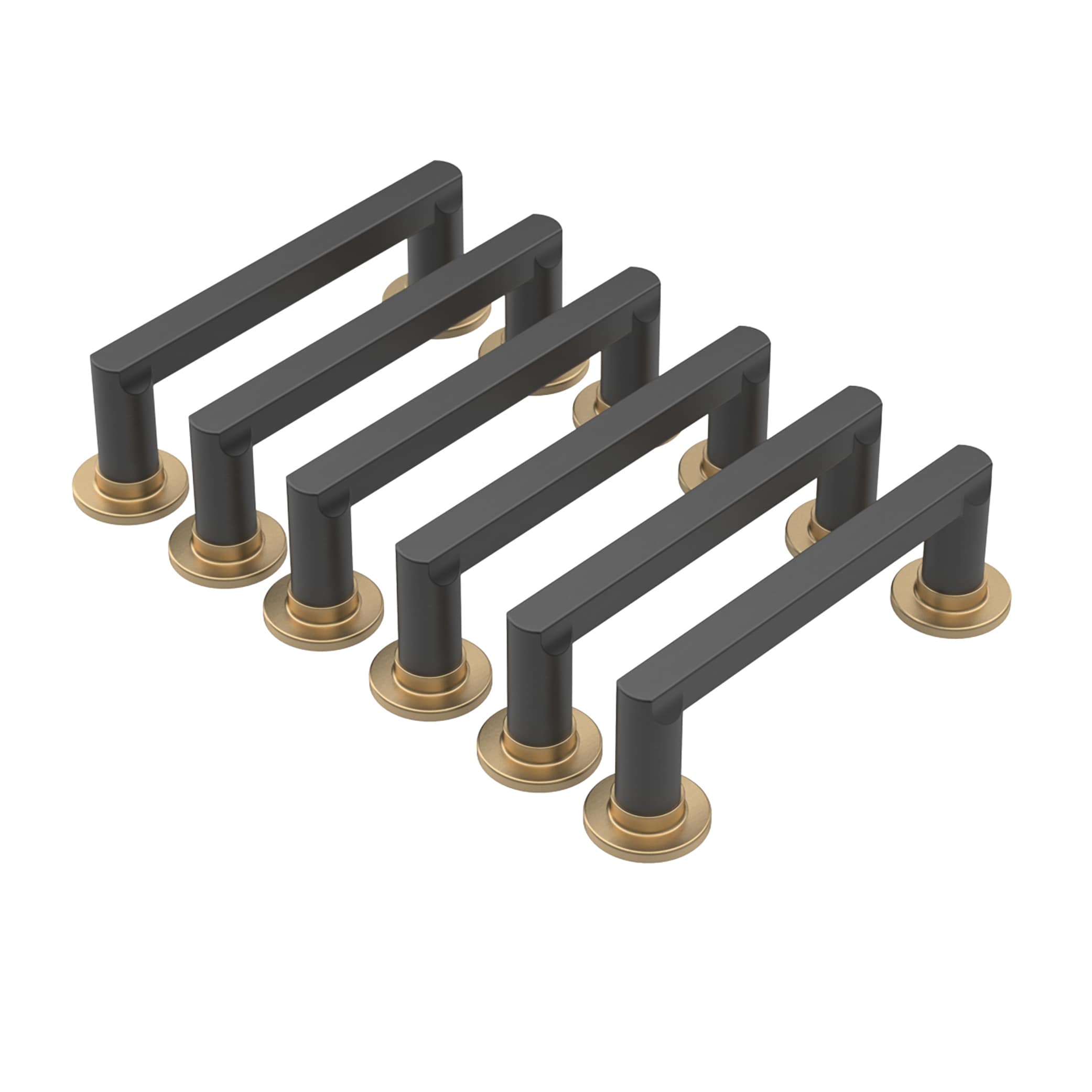 Origin 21 CAB-076-438-MB-BG-6P Cabinet-Pulls - View #9