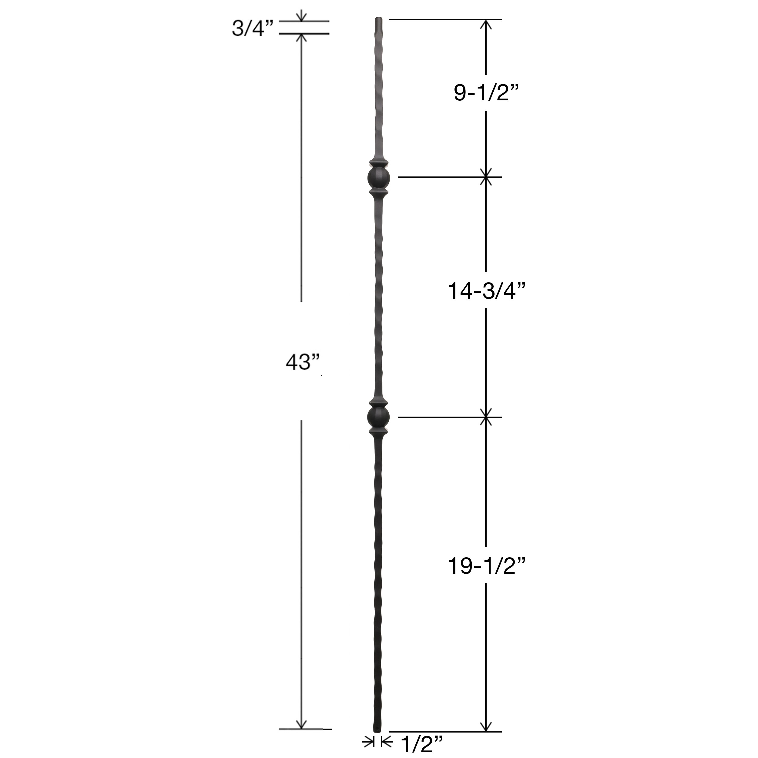 RELIABILT WGT32SB Interior-Stairpart-Balusters - View #5