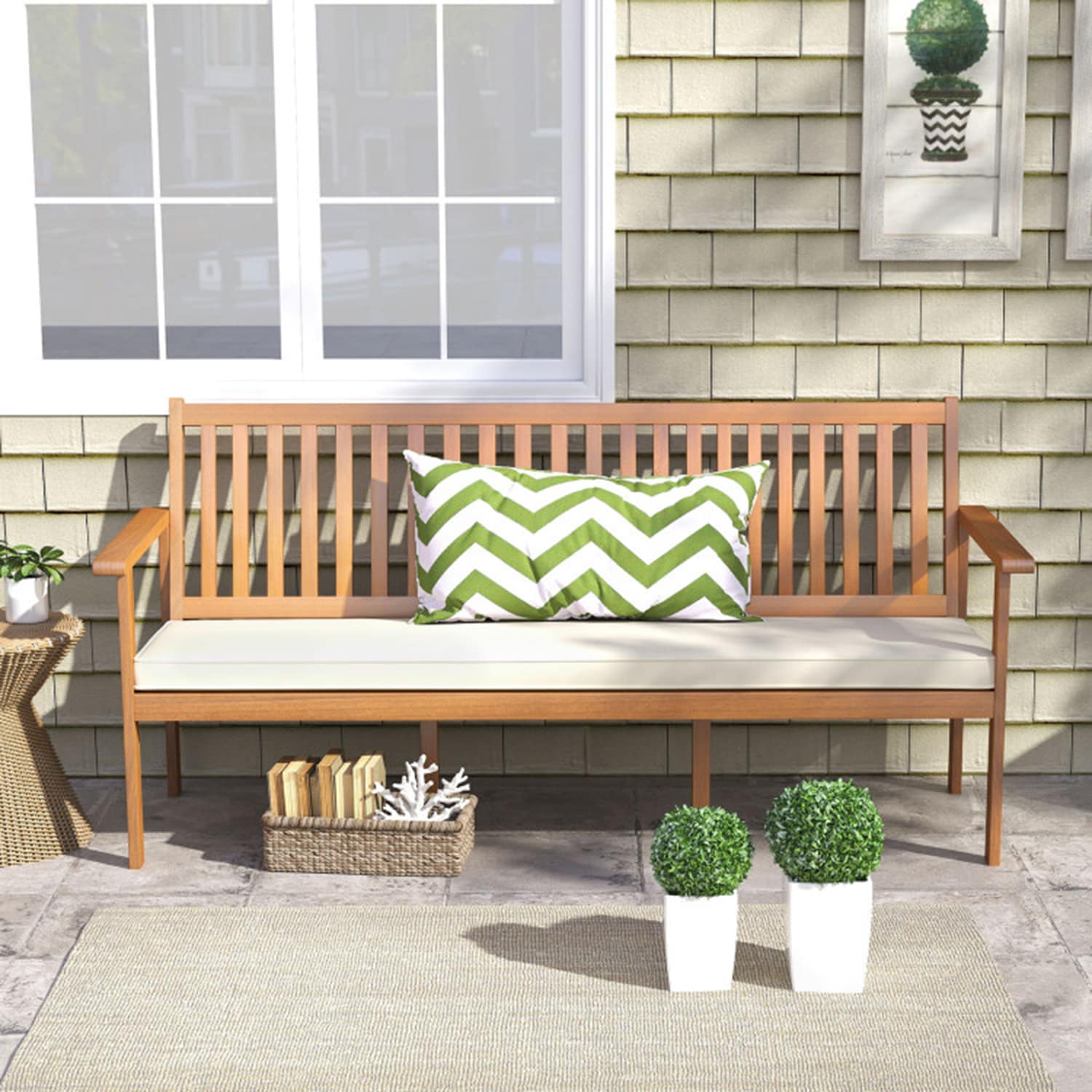 Patio Benches Seating Capacity 3