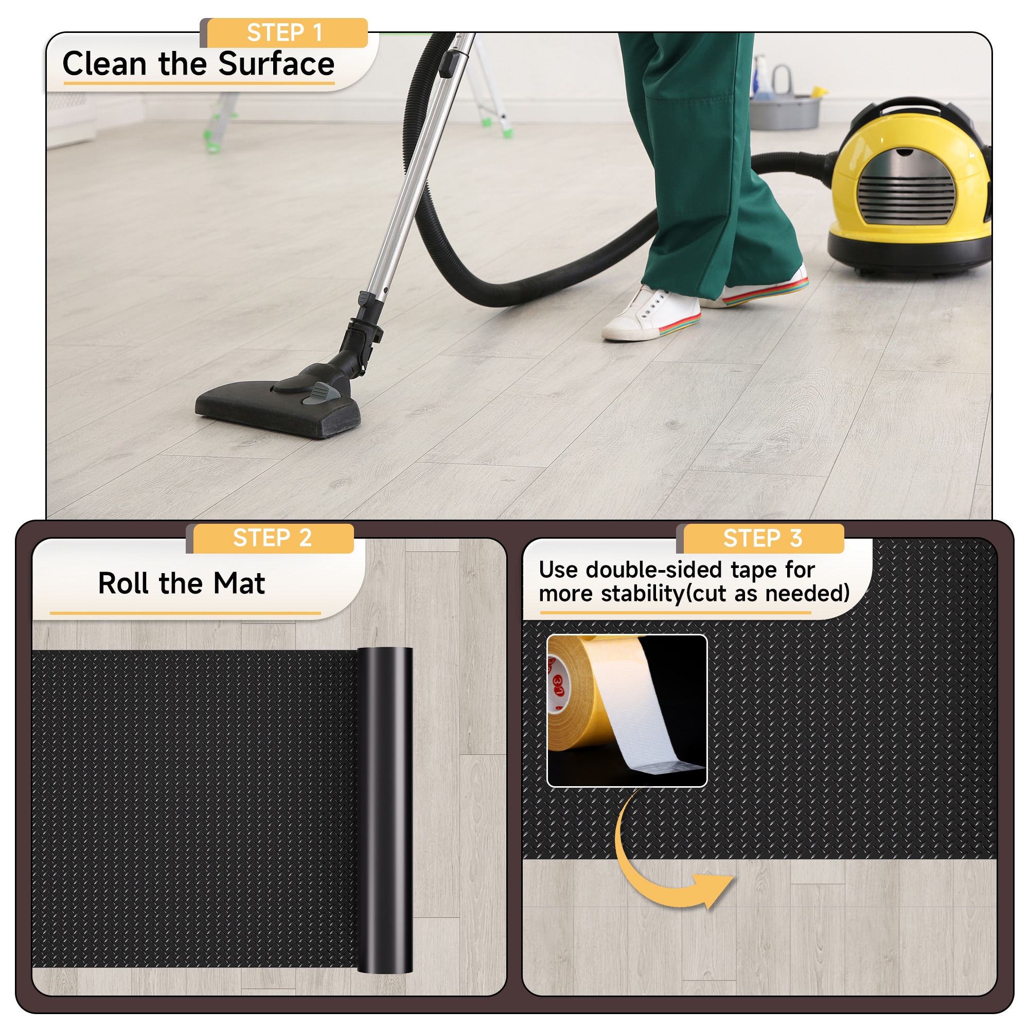 LOVMOR SF-L-GF4X15 Garage-Flooring-Rolls - View #4
