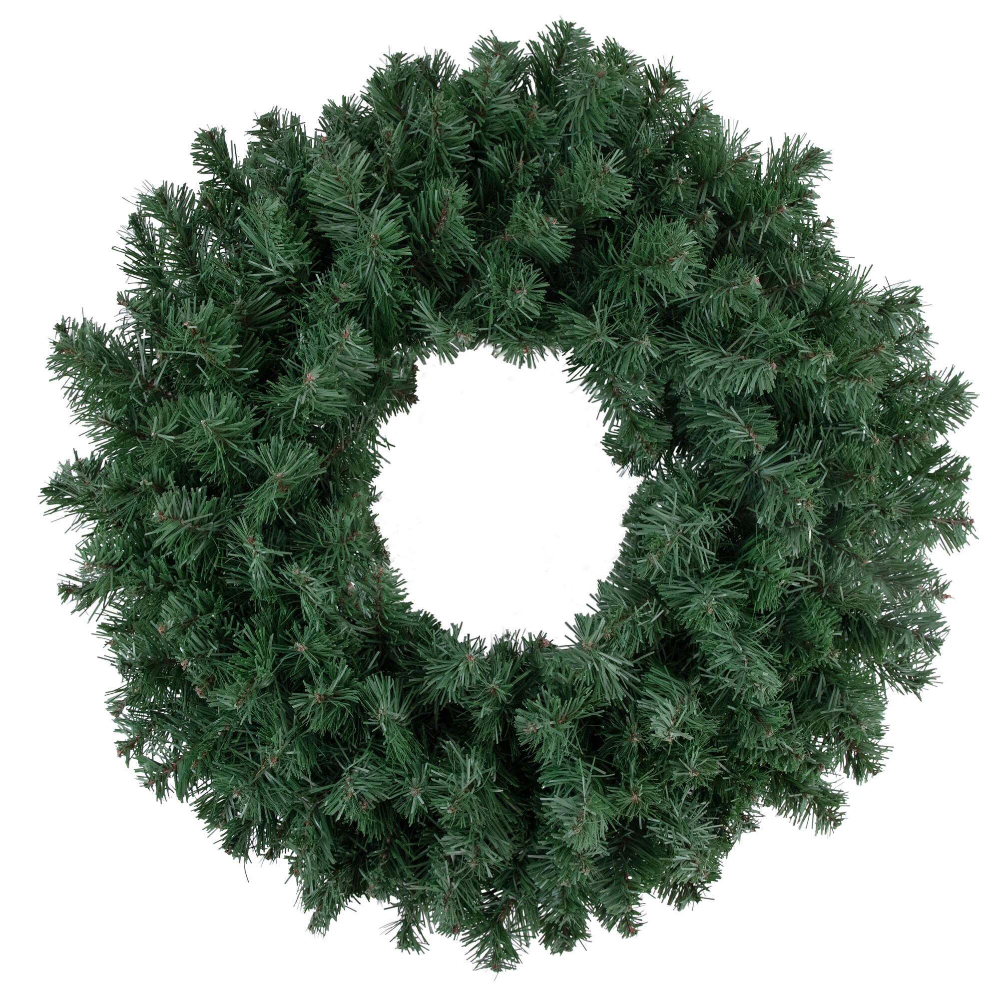 Northlight 33380921 24-in Indoor Green Spruce Artificial Christmas Wreath