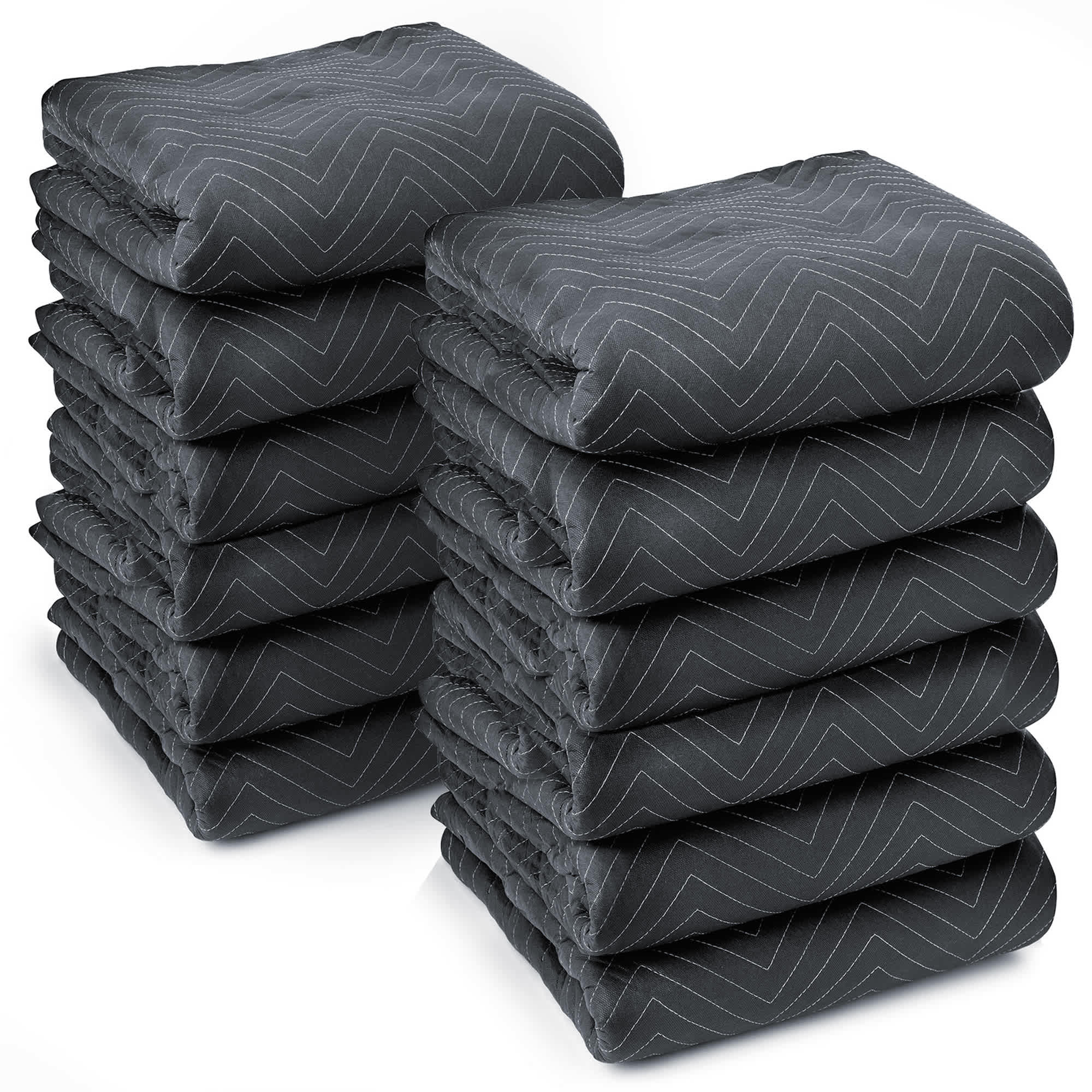 Sure-Max 12pk - 40 x 72-in Ultra Thick Pro Moving and Packing Blankets #BLANKET-P30-12.